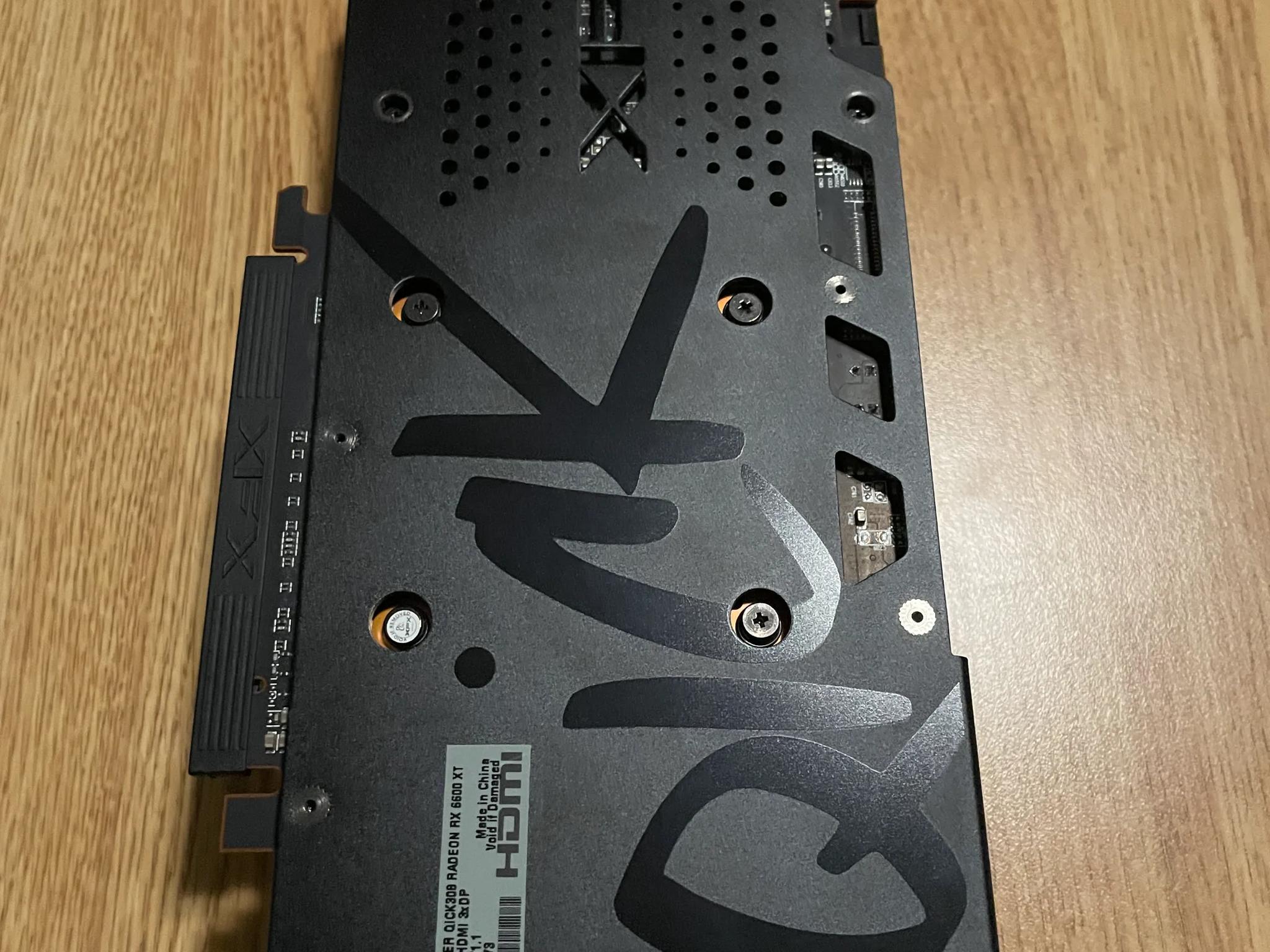 XFX Speedster QICK 308 AMD Radeon™ RX 6600 XT 8GB