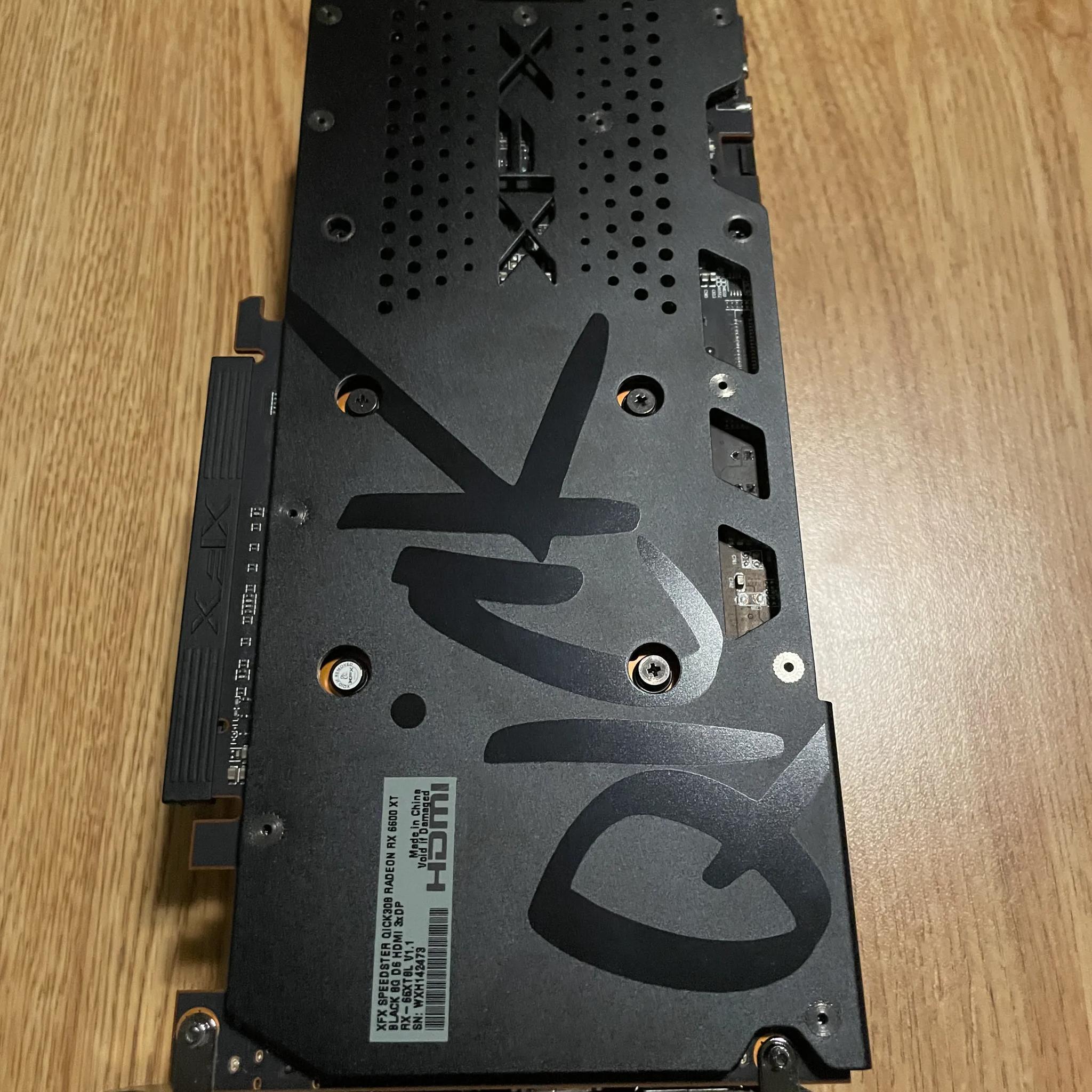 XFX Speedster QICK 308 AMD Radeon™ RX 6600 XT 8GB