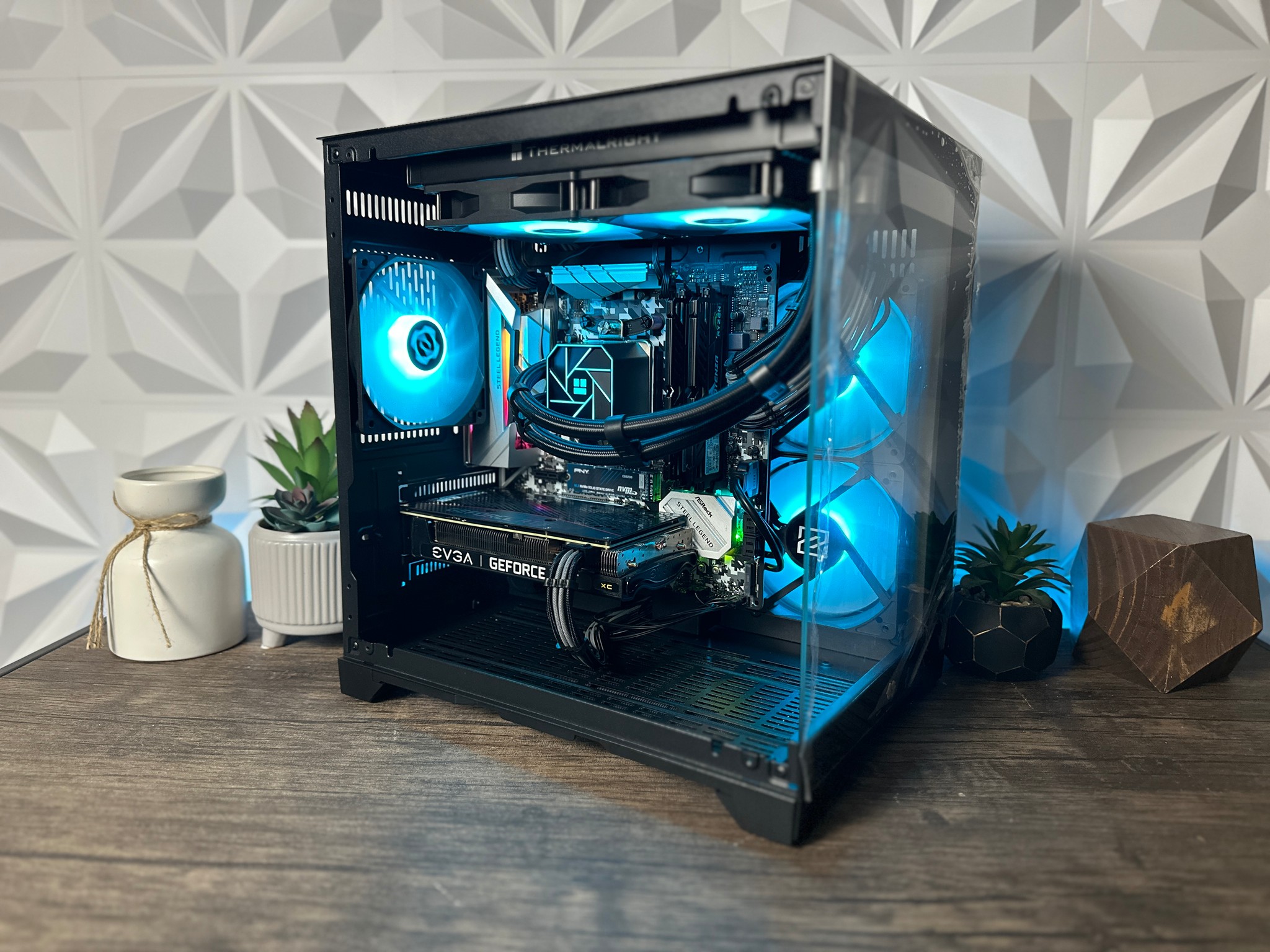 "Grey God" Gaming PC! Ryzen 7 3700x, RTX 3060, 16gb DDR4, 1TB SSD, Full ARGB!