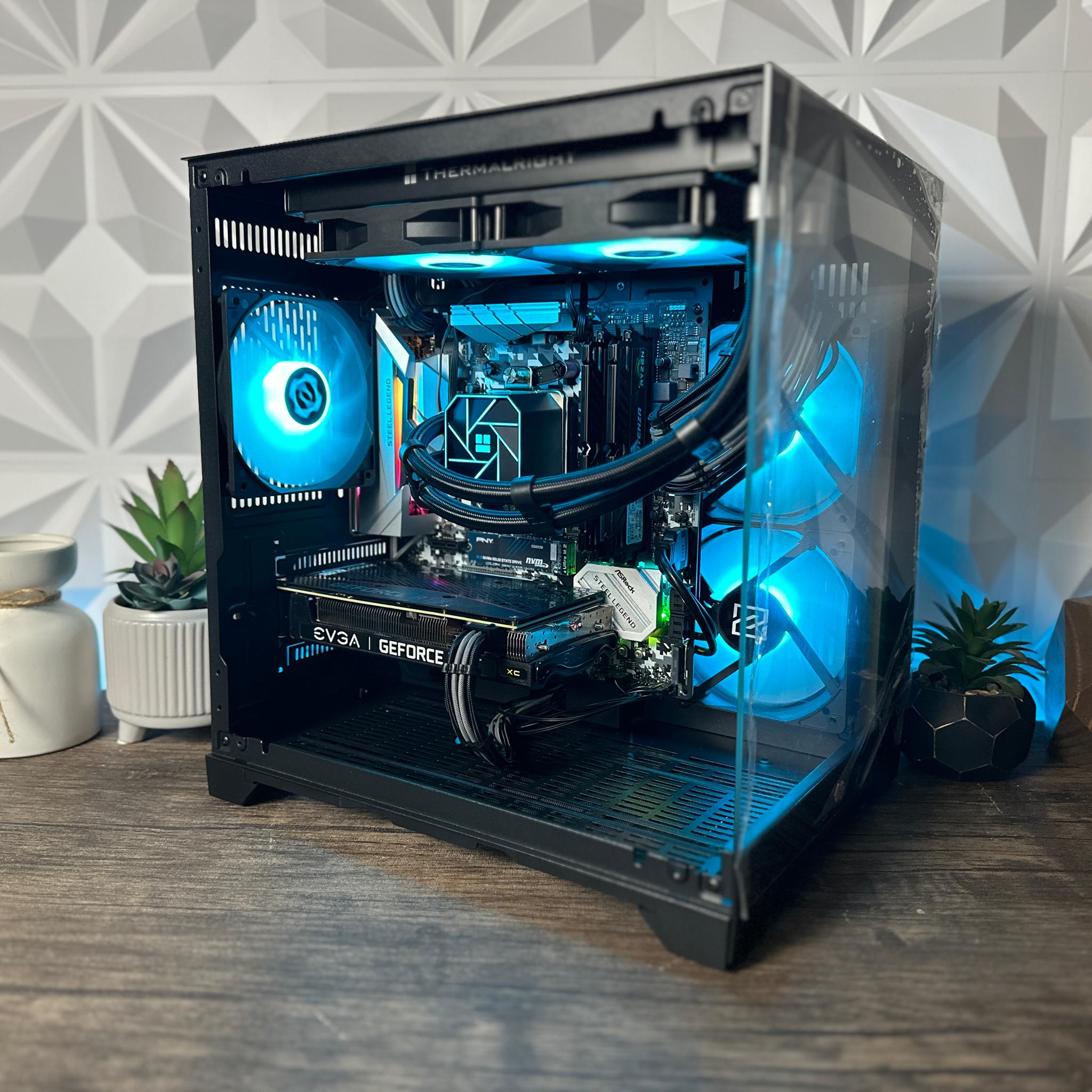 "Grey God" Gaming PC! Ryzen 7 3700x, RTX 3060, 16gb DDR4, 1TB SSD, Full ARGB!