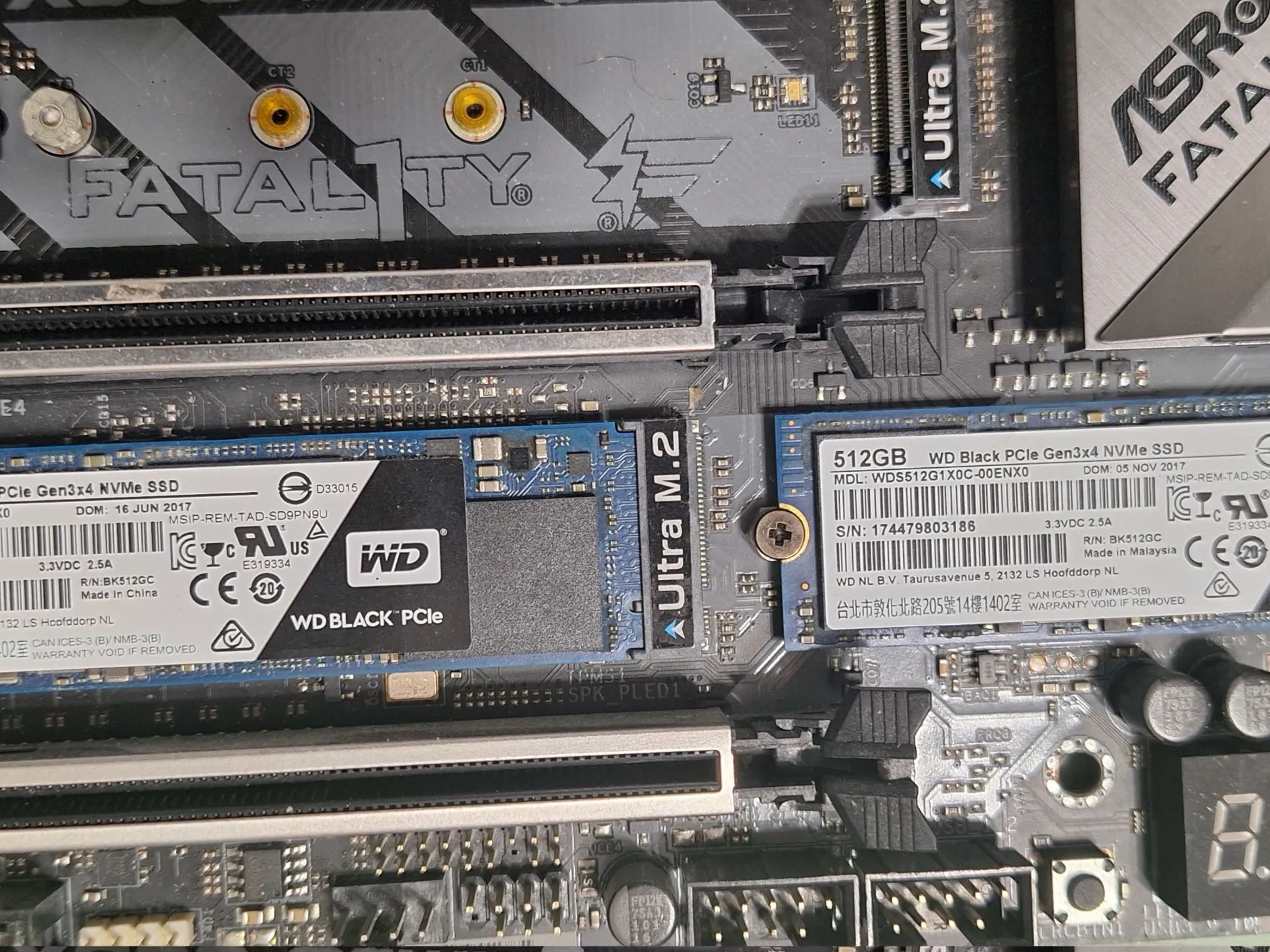 Threadripper 2920X + X399 Motherboard + Ram + 2 Gen M.2 SSD's + a SATA Controller card