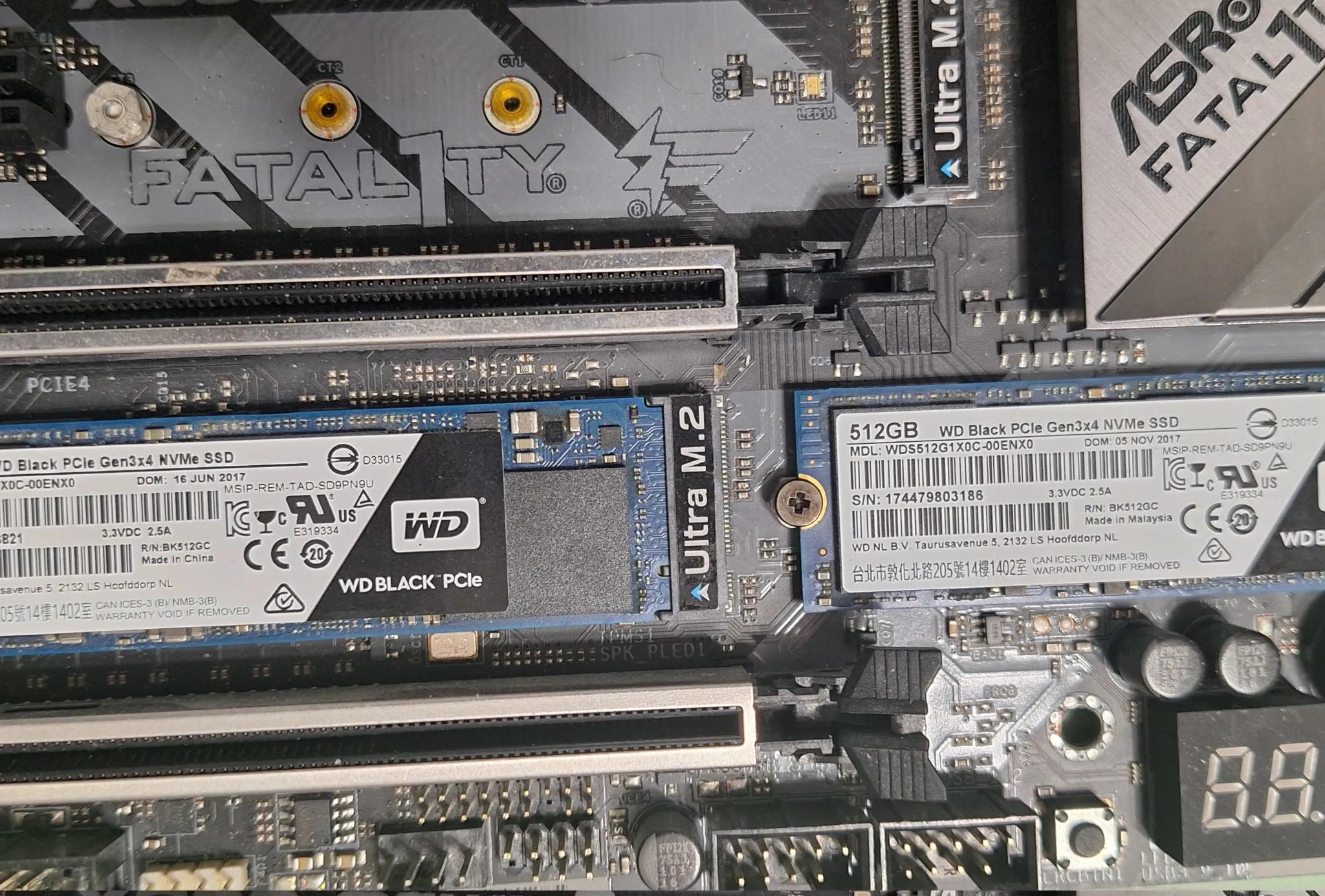 Threadripper 2920X + X399 Motherboard + Ram + 2 Gen M.2 SSD's + a SATA Controller card