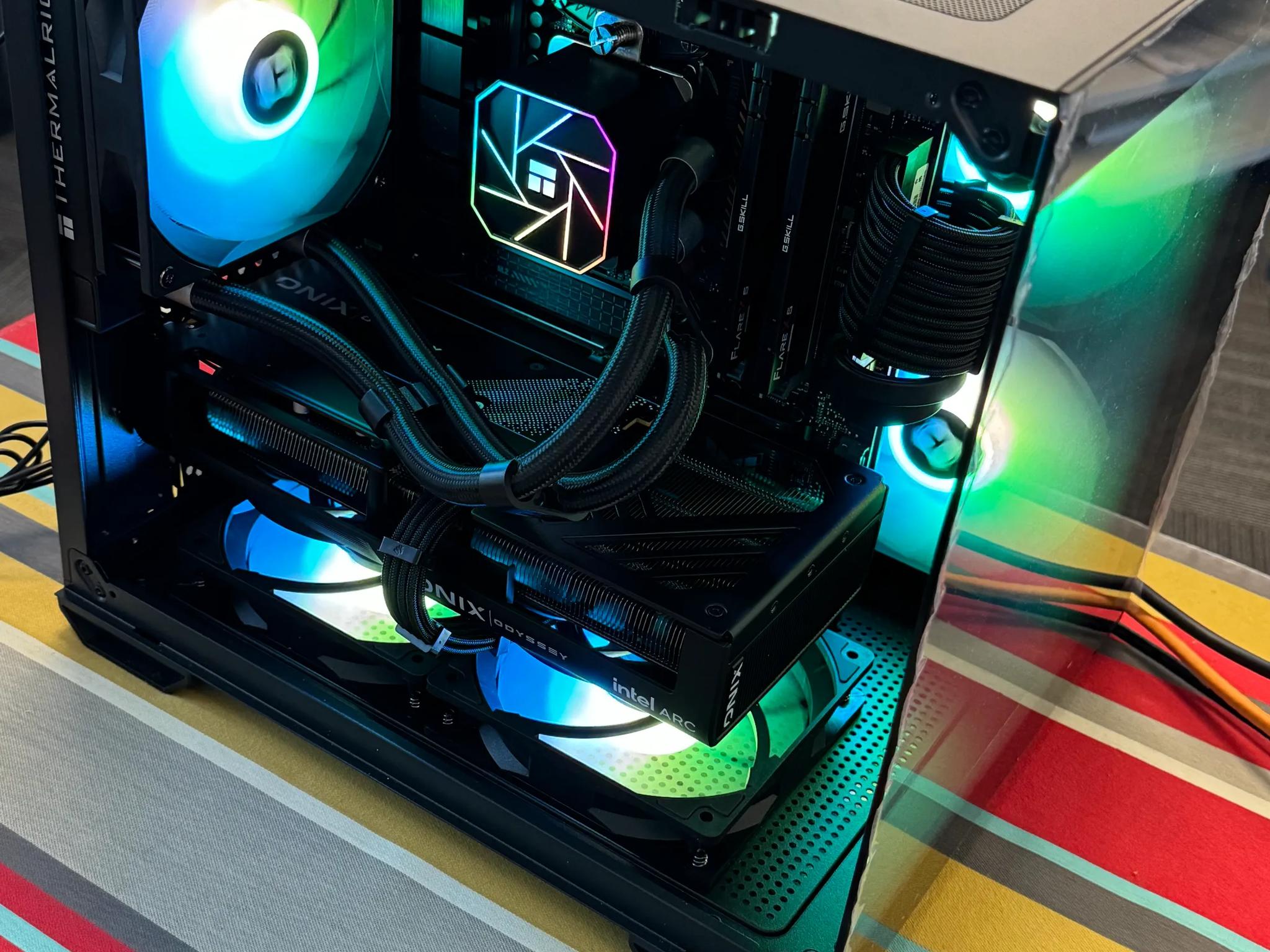 AM5 'ALL NEW PARTS' PC with AMD RYZEN 5 7600X & ARC B580 12GB