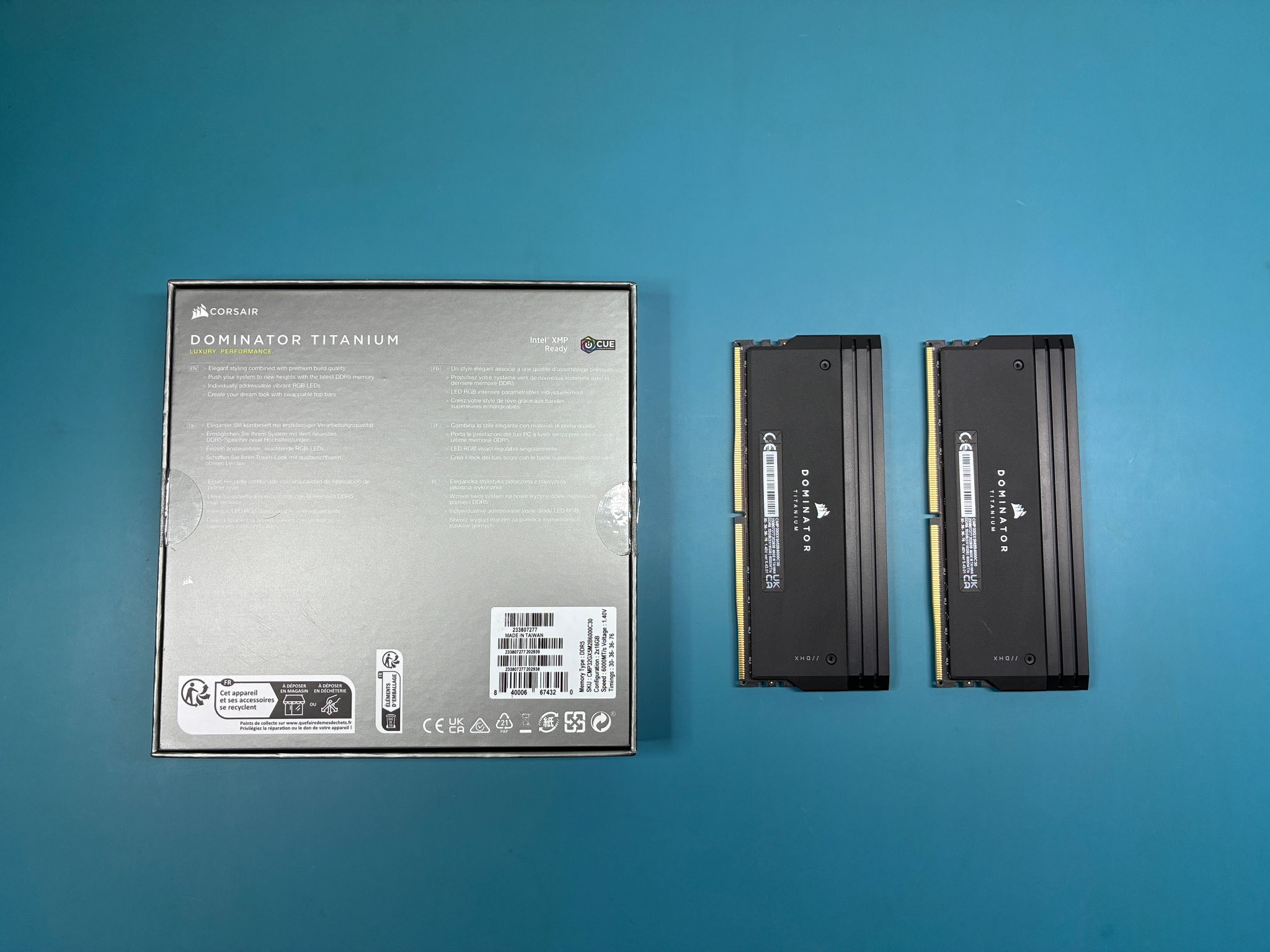 Corsair Dominator Titanium DDR5 32GB kit (Memory)