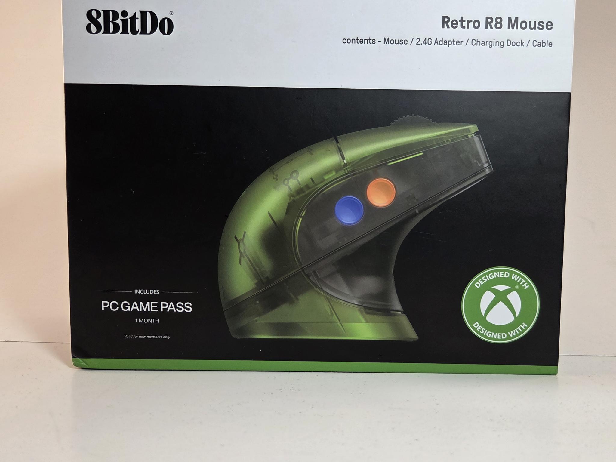 8bitdo Retro R8 Retro Mouse Xbox Theme