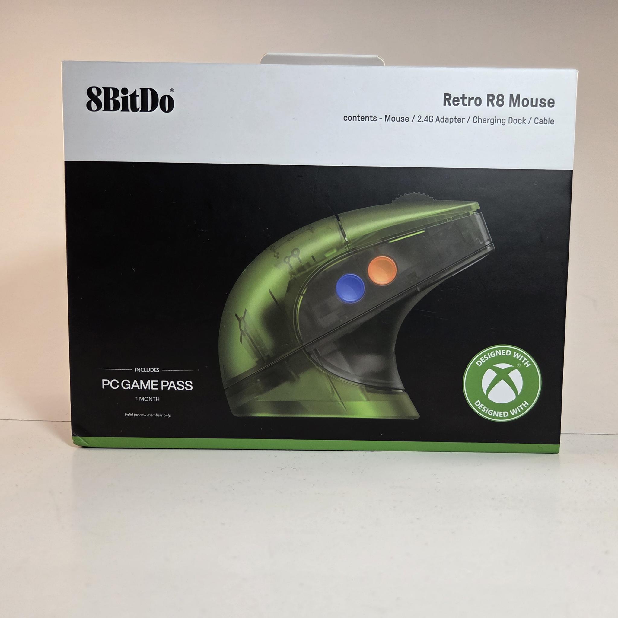 8bitdo Retro R8 Retro Mouse Xbox Theme