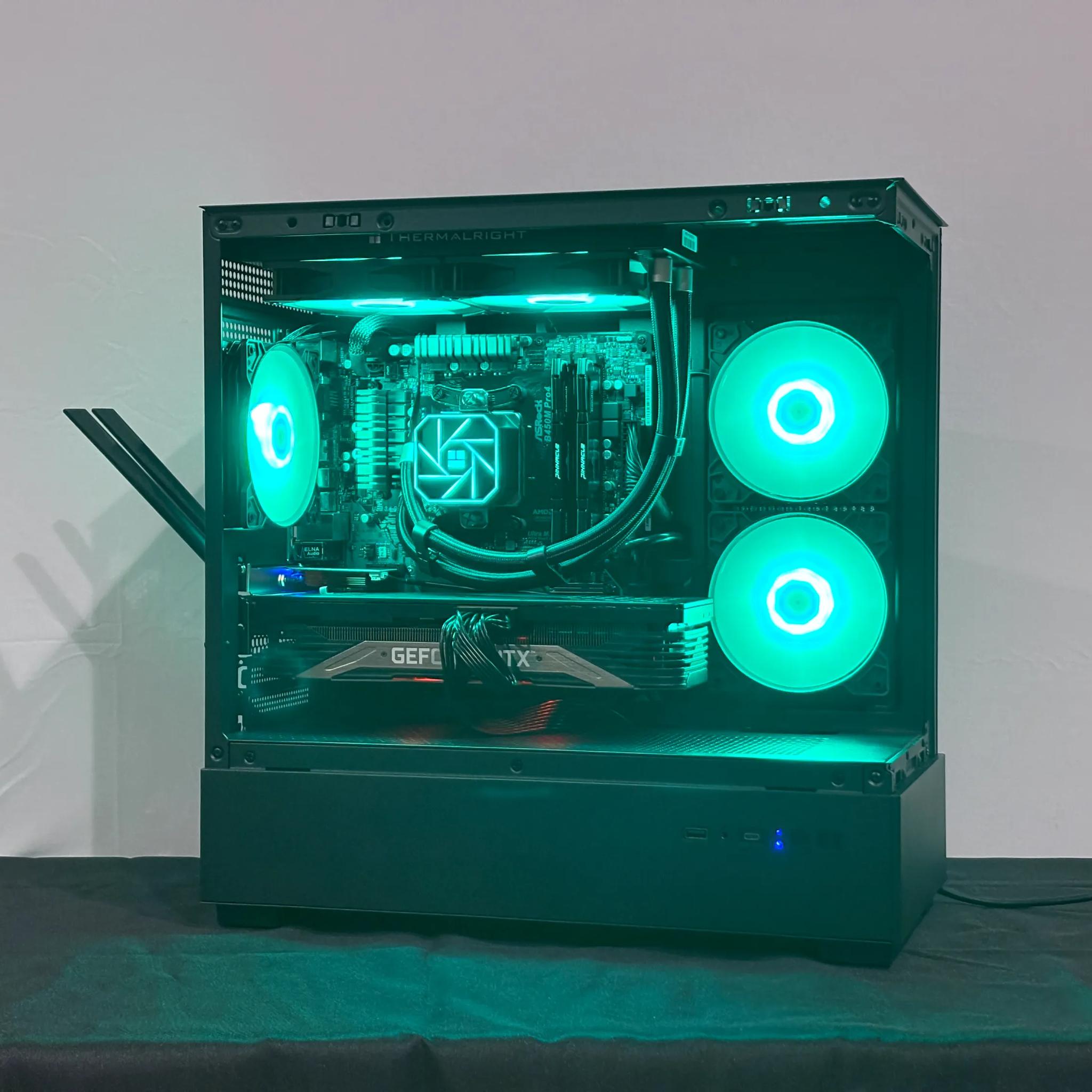 🖤 1440p Gaming PC | RTX 3070 | Ryzen 5 5600 | WiFi + BT
