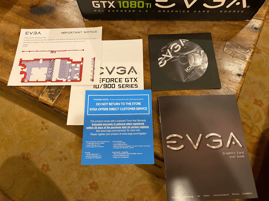 EVGA 1080 Ti FTW3 11GB GDDR5X 