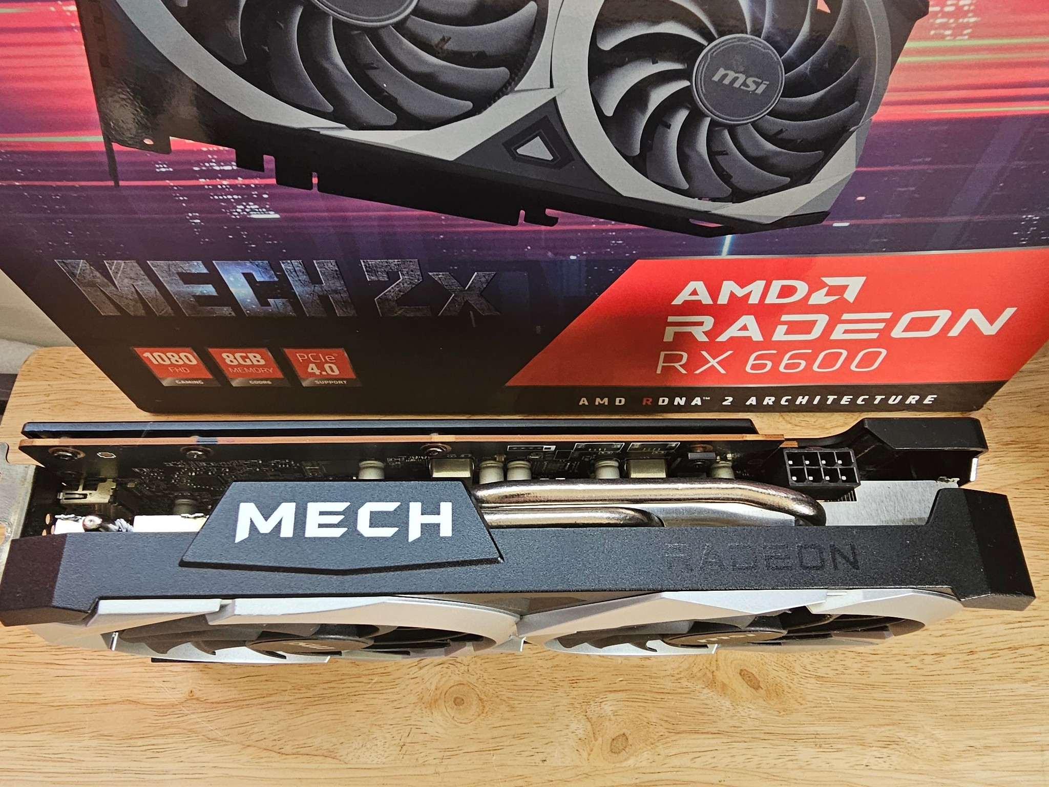 MSI Radeon RX 6600 MECH 2X 8G