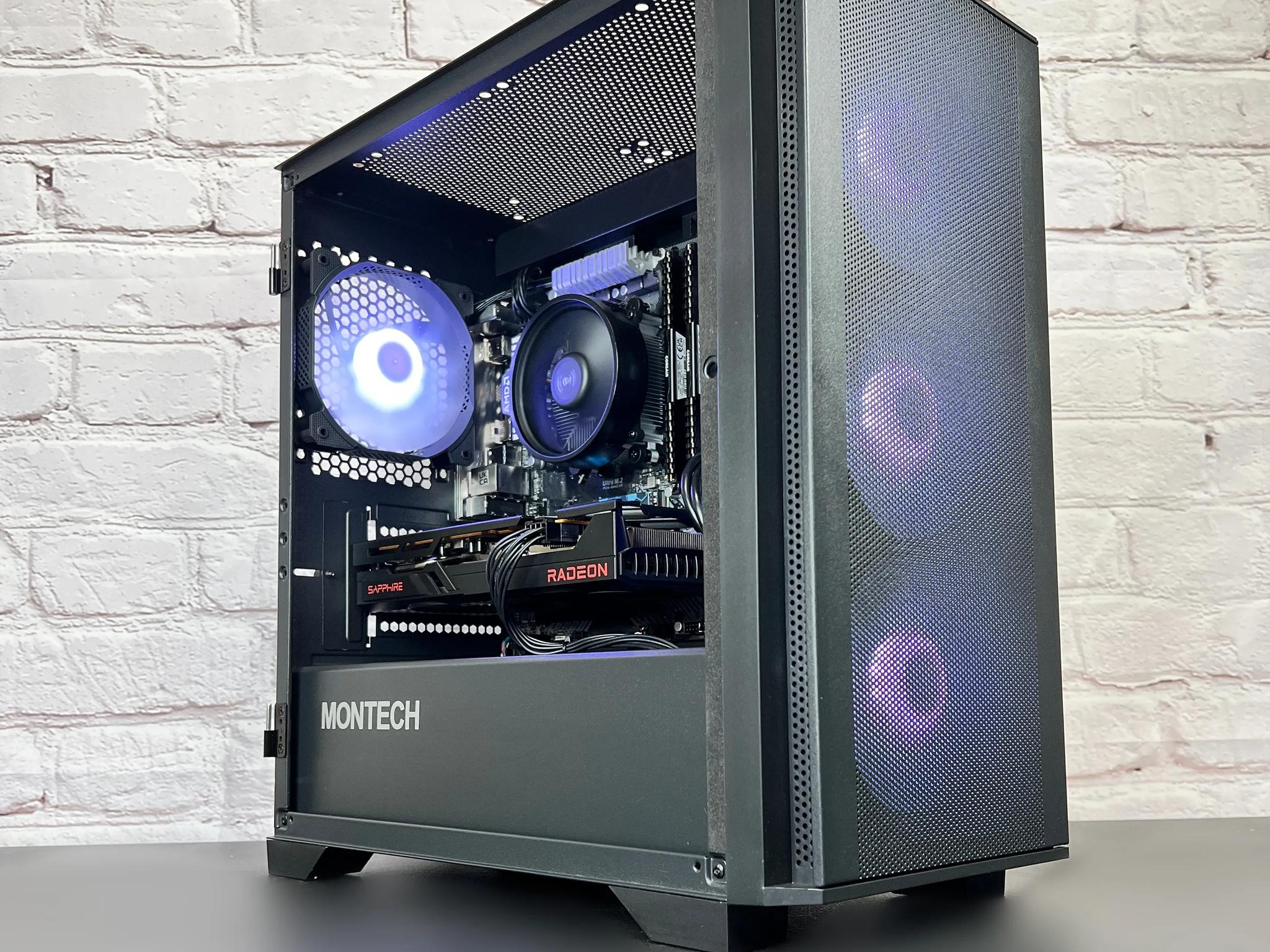 Ryzen 5 3600 RX 6600 XT 16GB RAM 1TB M.2 Wifi/BT Win 10 Gaming PC