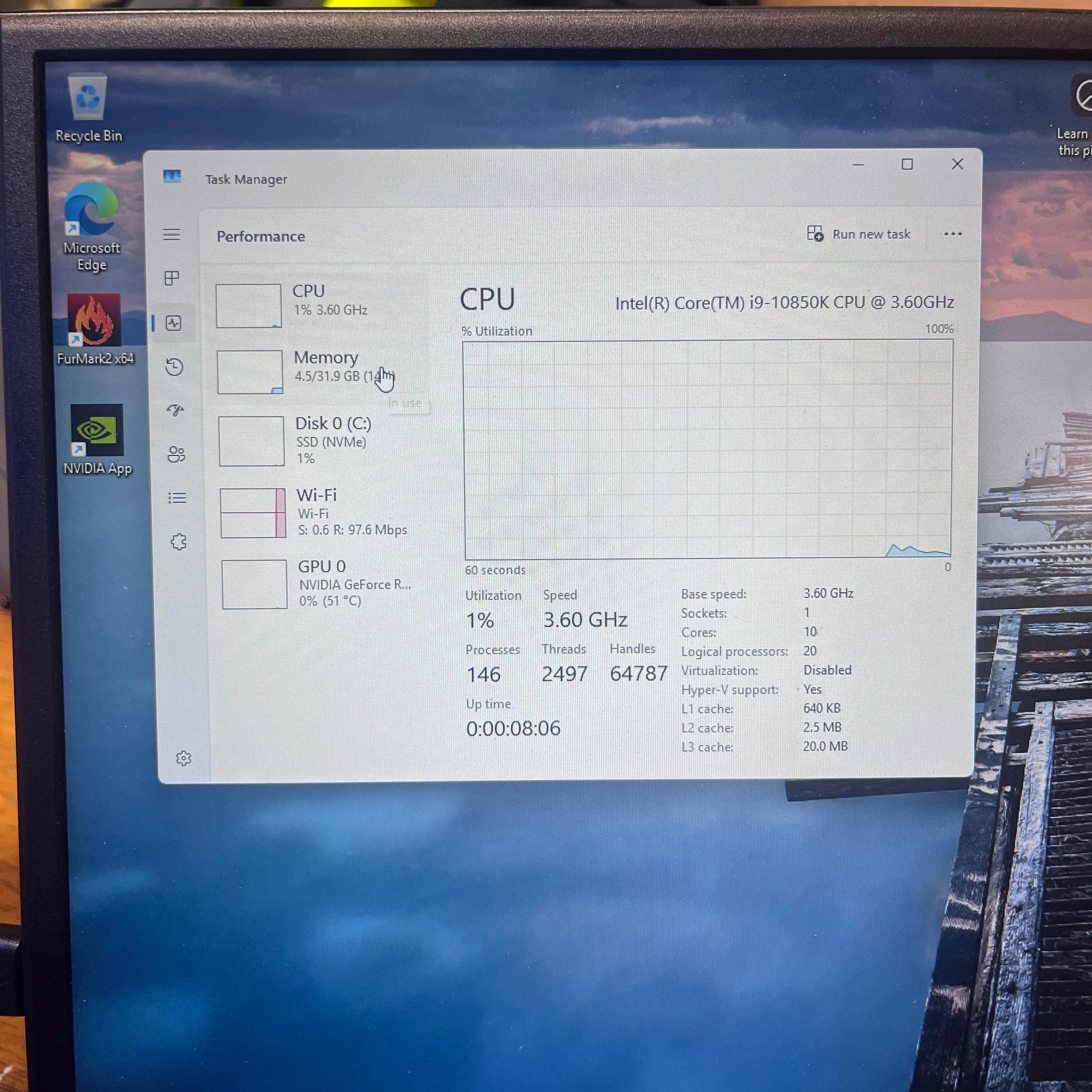 RTX 3060 Ti | Intel I9 10850K White Gaming PC