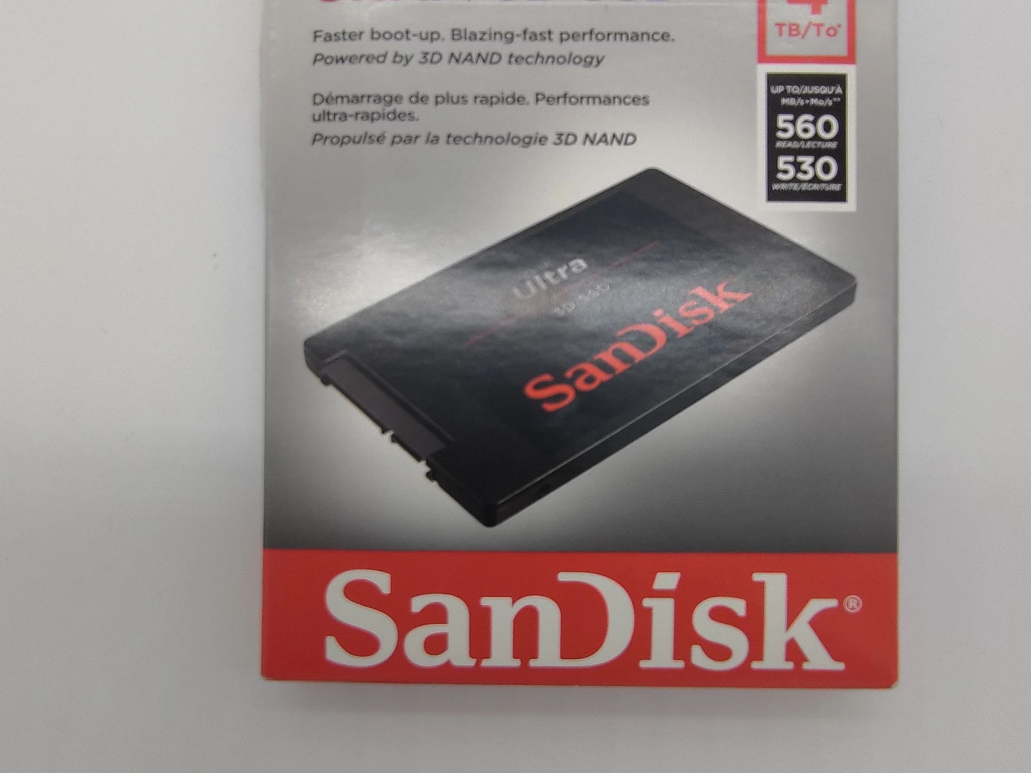 Sandisk UItra 3D 4TB SATA SSD