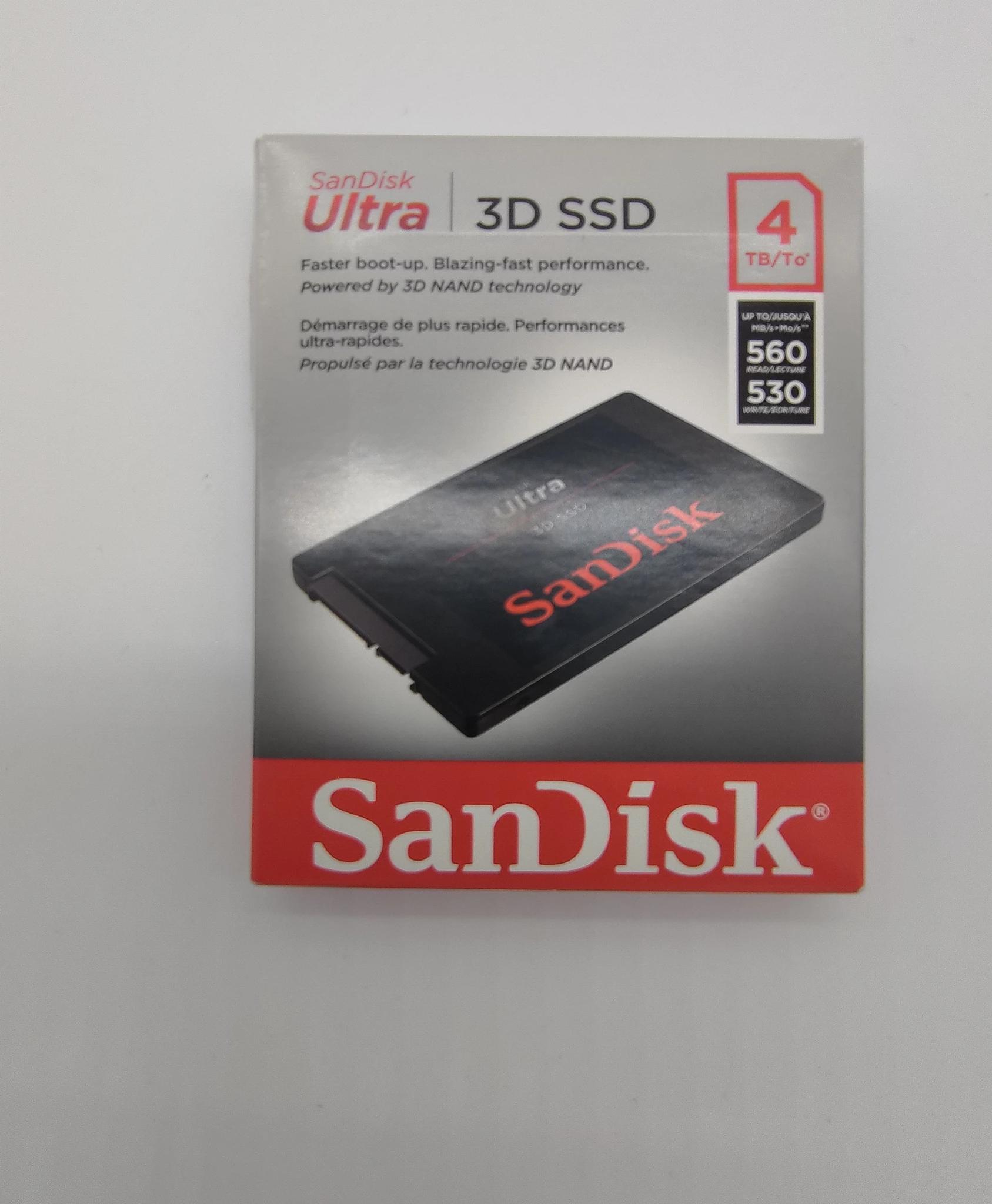 Sandisk UItra 3D 4TB SATA SSD