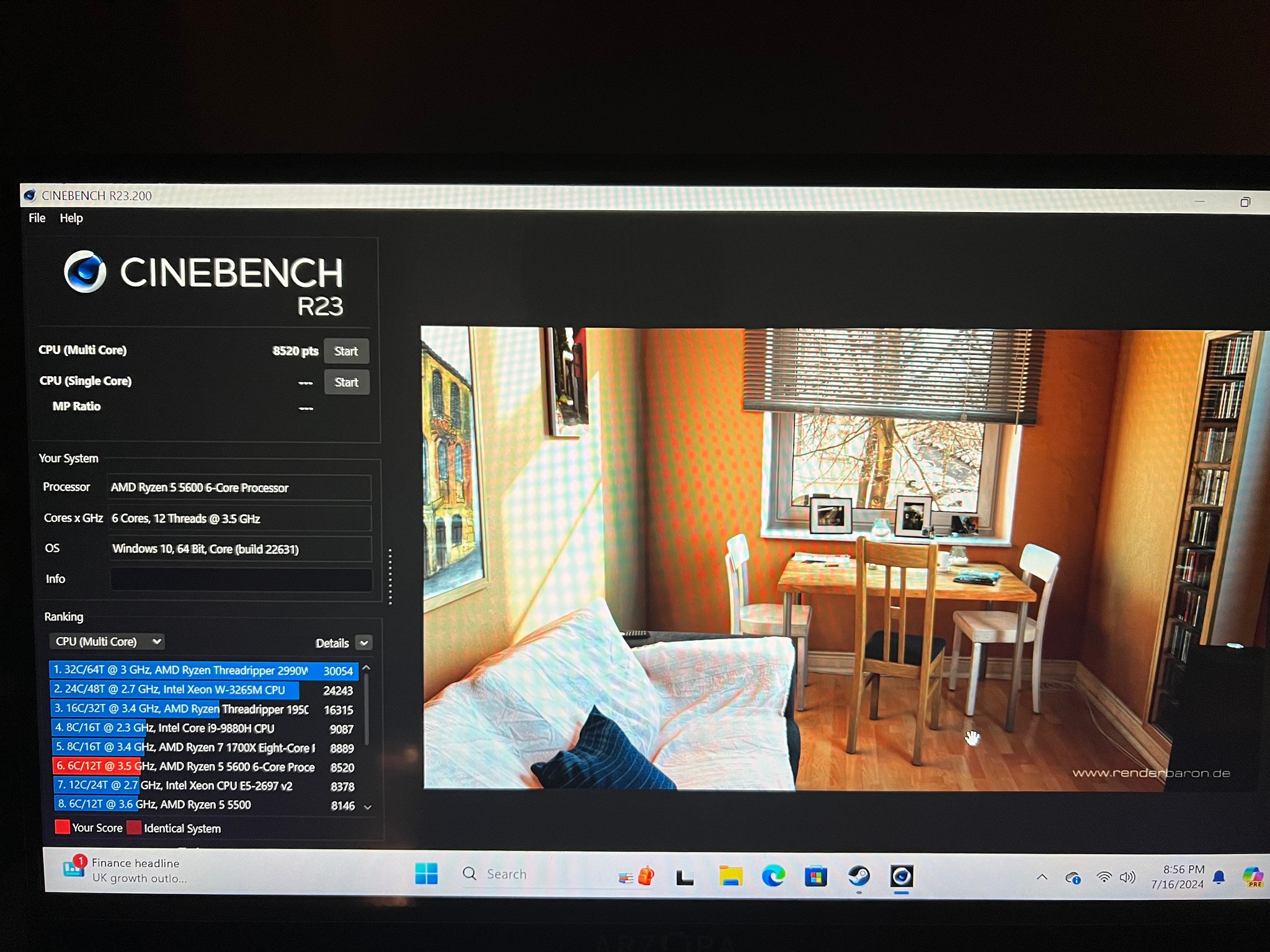 Custom Gaming PC Affordable Ryzen 5 5600 3.5GHz 16GB RAM 1.25GB SSD RTX 2060 6GB