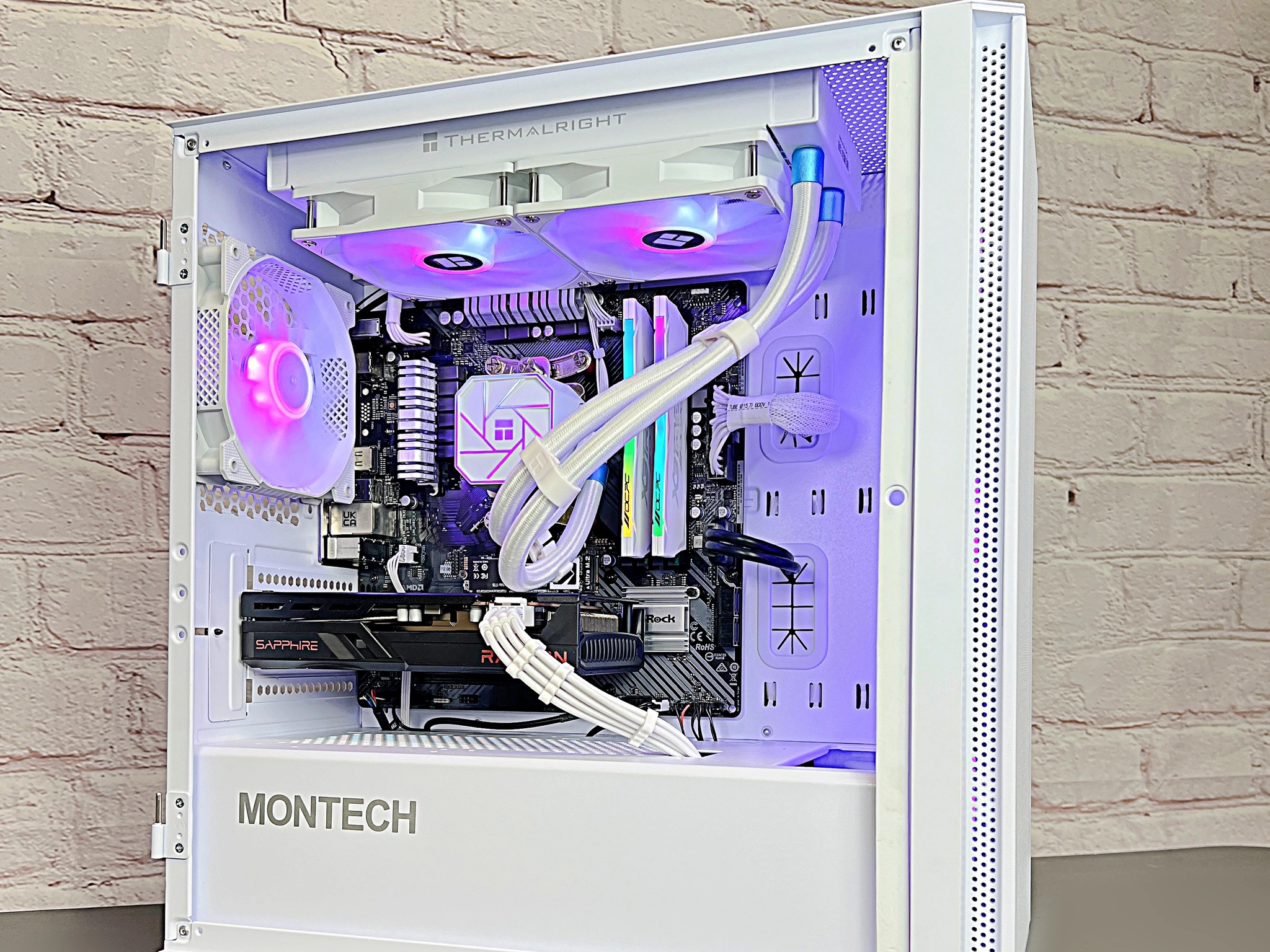 Ryzen 5 3600 Sapphire RX 6600 16GB RAM 1TB M.2 Liquid Cooled Gaming PC