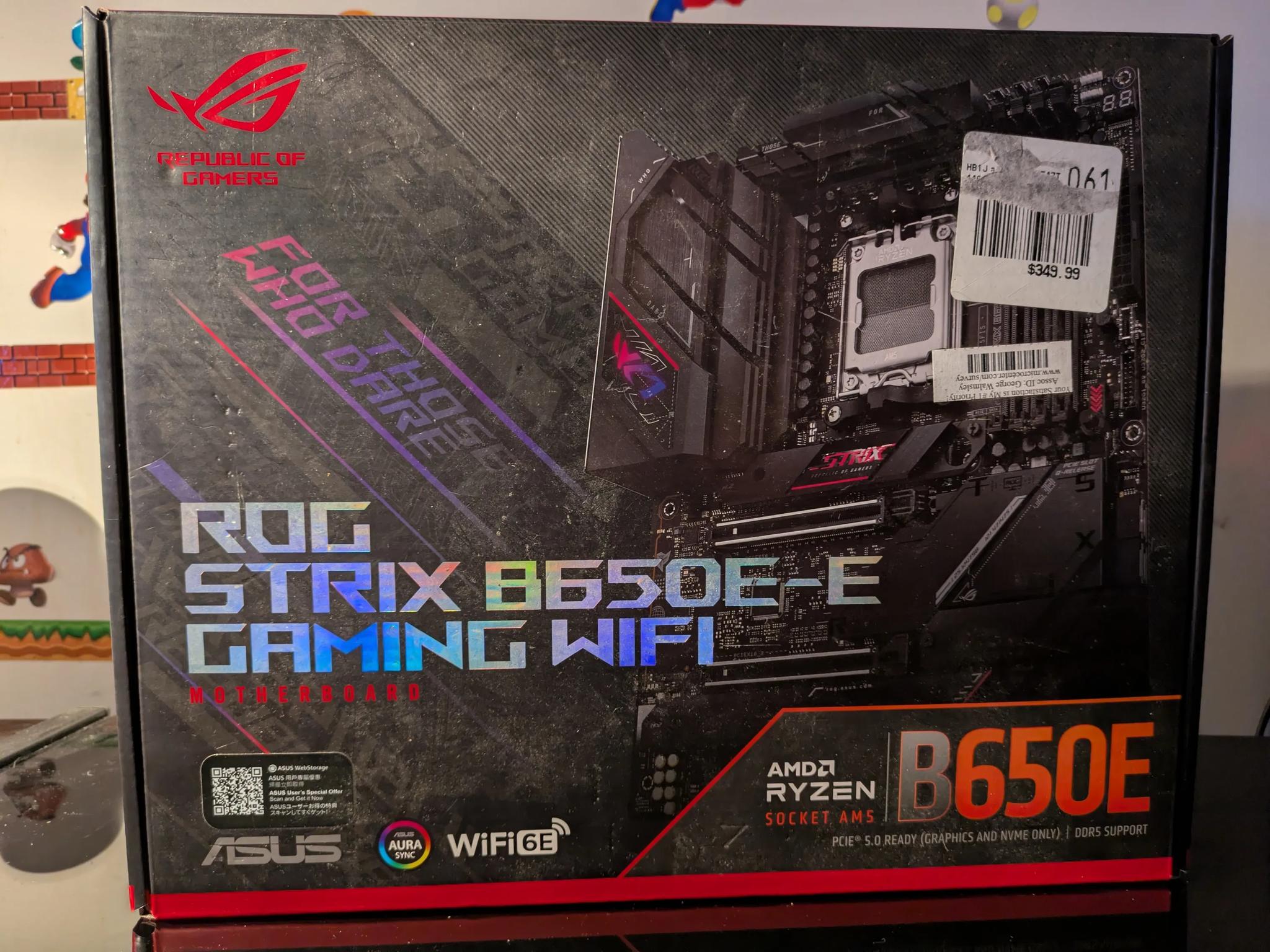 🔥🔥BNIB Ryzen 7 9800X3D|ASUS ROG Strix B650E-E|48GB DDR5-5200 Combo w/ warranty🔥🔥