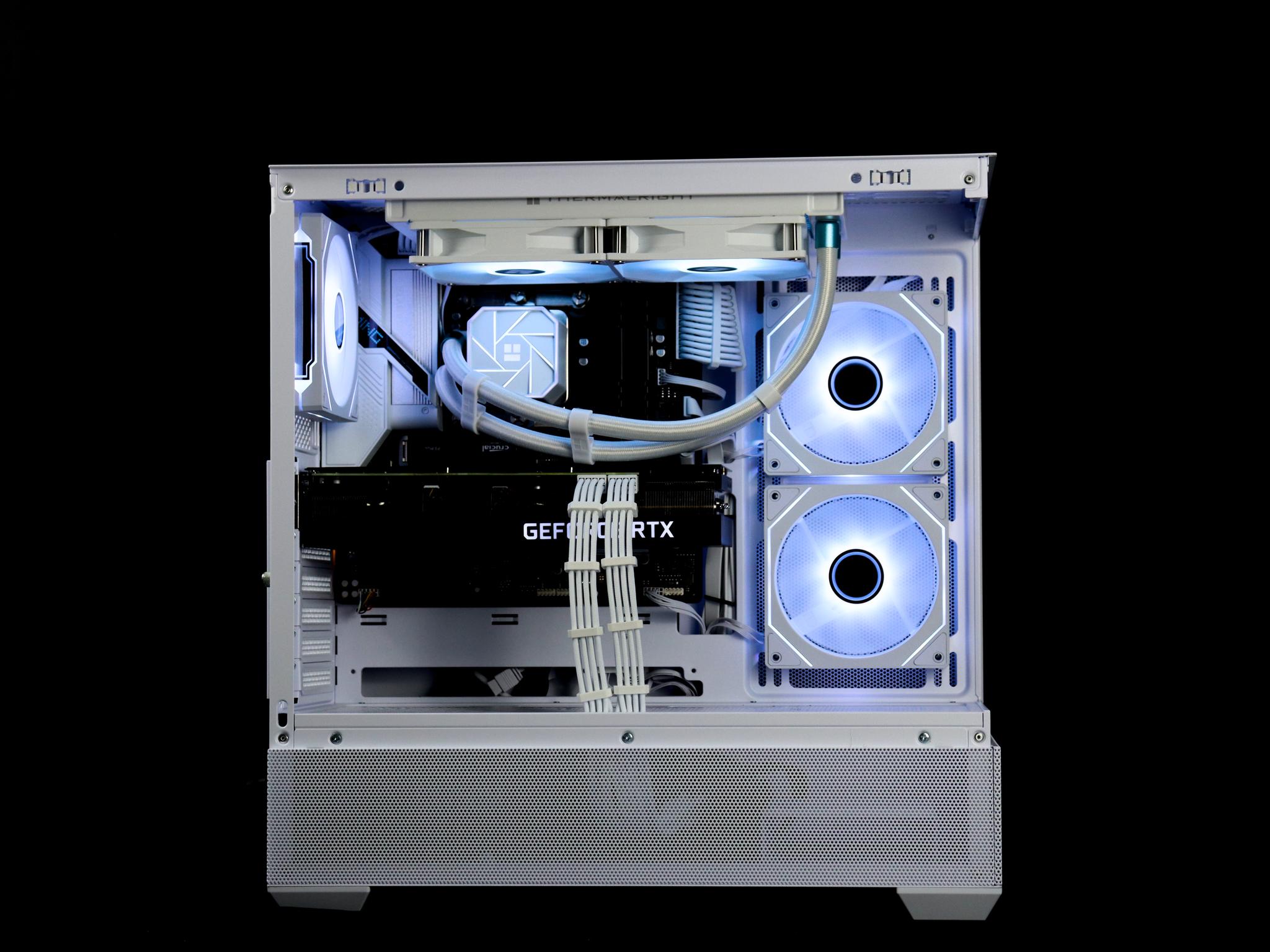 ❄️🧊💎- Whiteout 1440P Gaming PC | RTX 3080, Intel i5 12600KF, 32GB RAM, 1TB NVMe SSD ❄️🧊💎