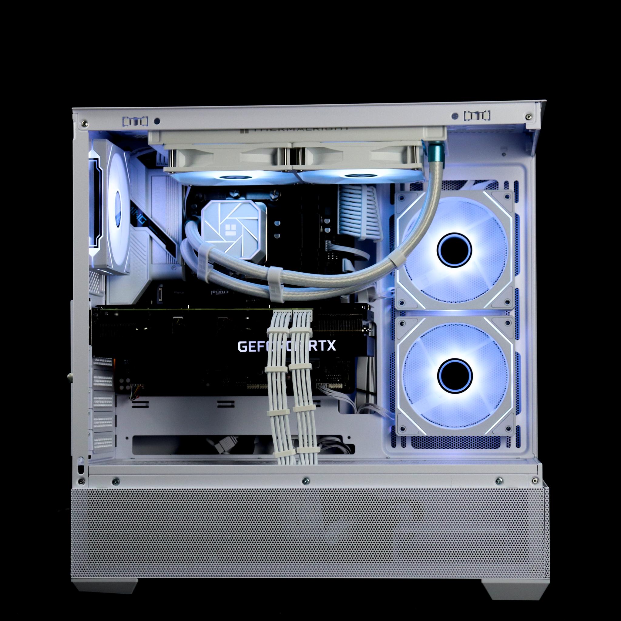 ❄️🧊💎- Whiteout 1440P Gaming PC | RTX 3080, Intel i5 12600KF, 32GB RAM, 1TB NVMe SSD ❄️🧊💎