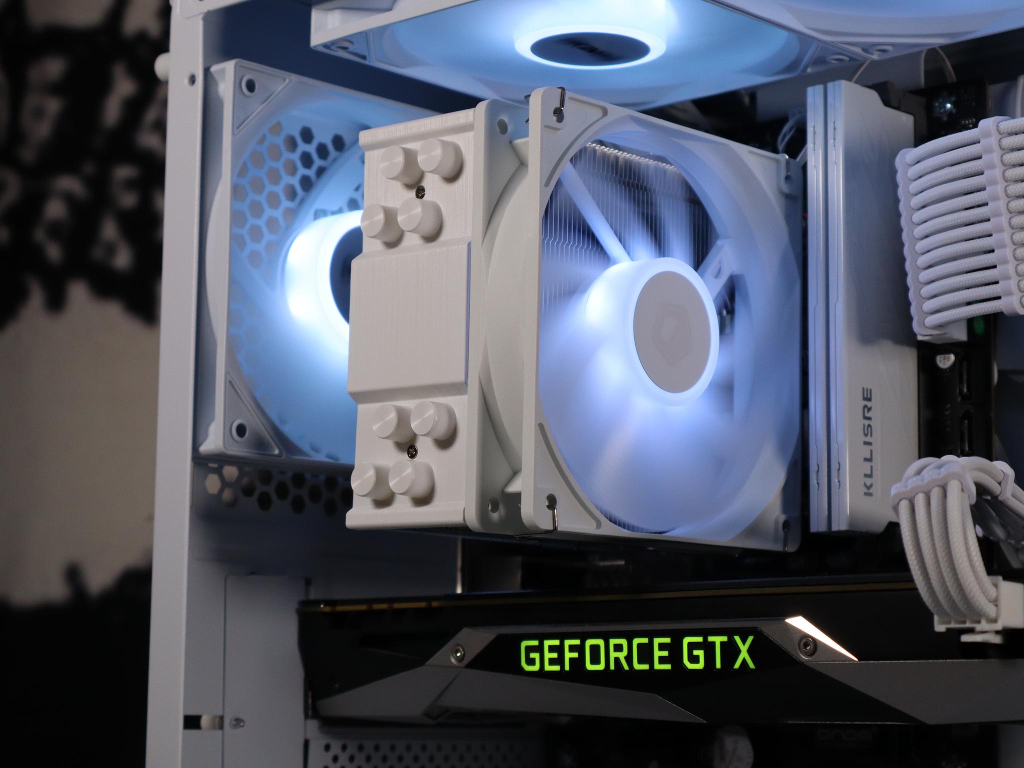 WHITE GAMING PC, RYZEN 5 2600x, GTX 1070, WIFI
