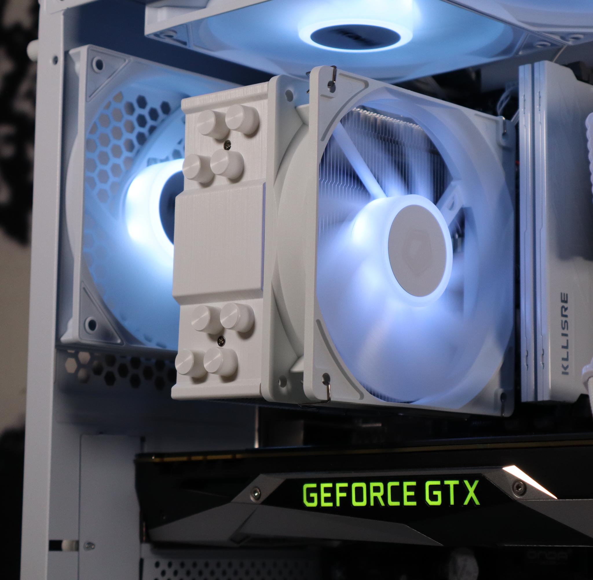 WHITE GAMING PC, RYZEN 5 2600x, GTX 1070, WIFI