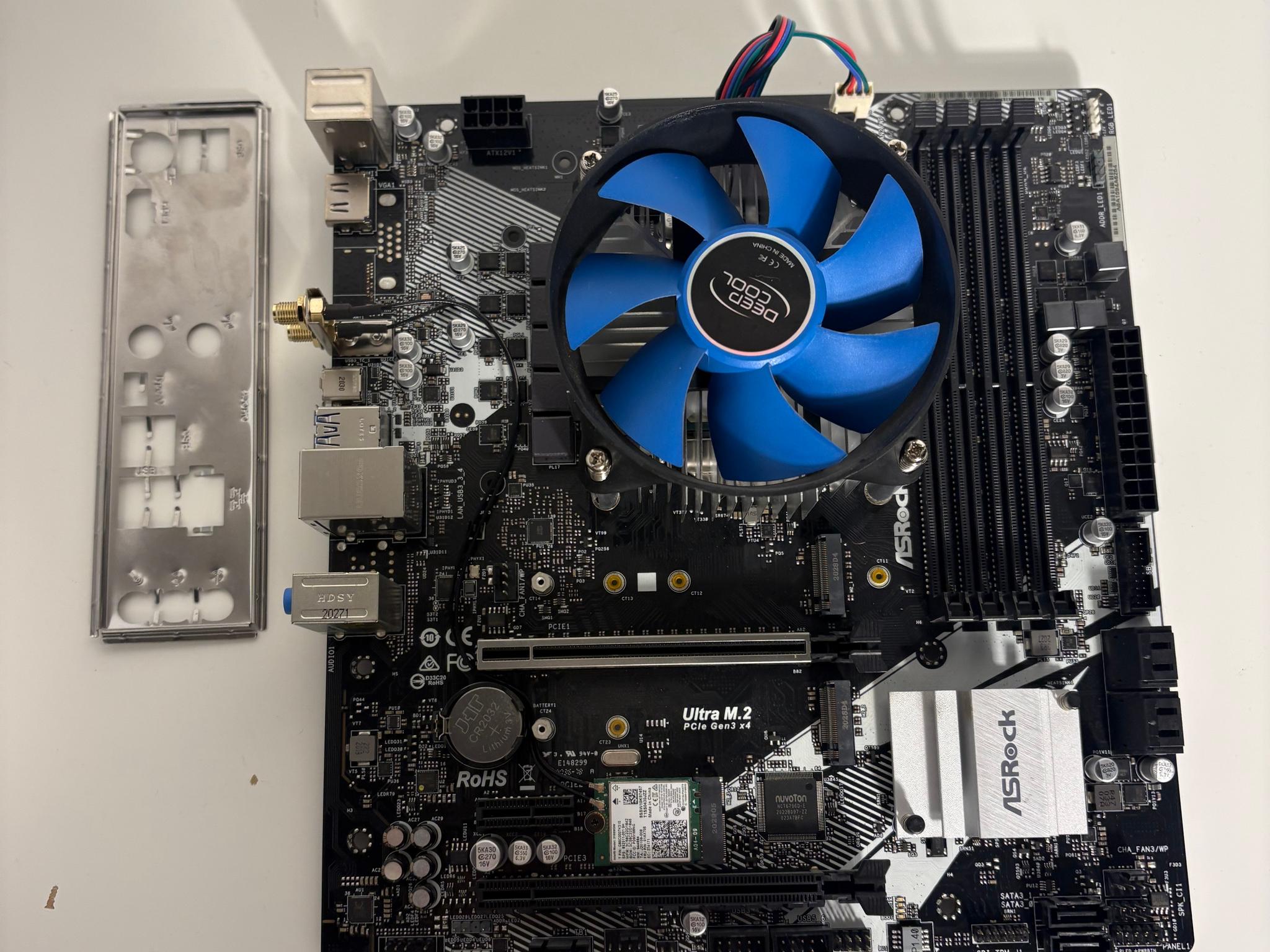 Intel Core i7 10700F Combo w/ Asrock B460 and DeepCool cooler