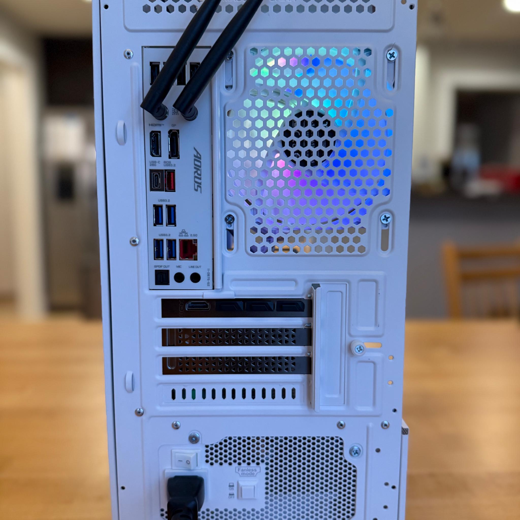 ⚪️🐕| RTX 4070 ti Super, i9 13900k, 32gb DDR5, 2tb NVMe, WiFi Equipped, ARGB Gaming PC
