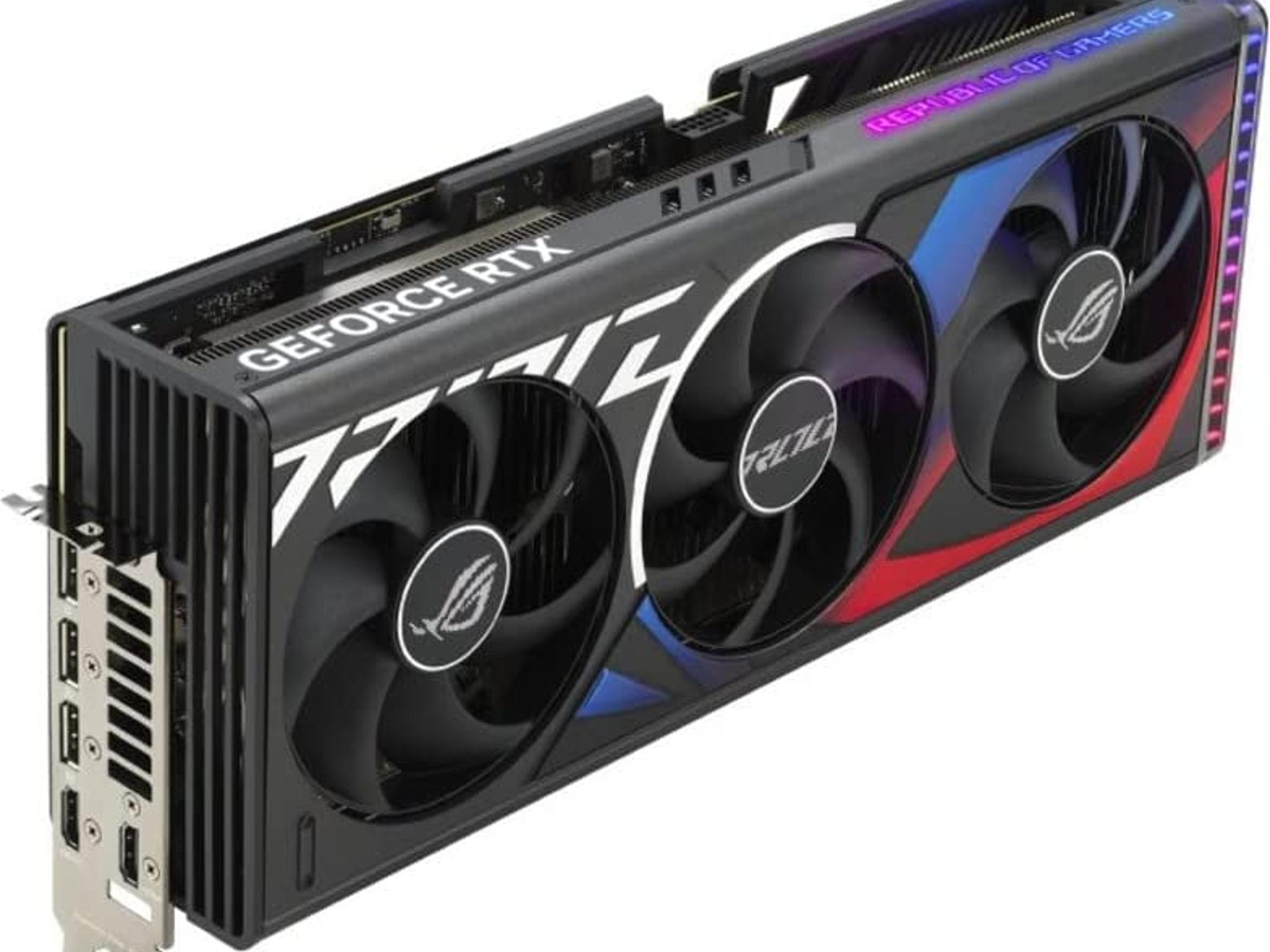 ASUS GeForce RTX 4080 16GB ROG STRIX OC GDDR6X Video Graphics Card GPU