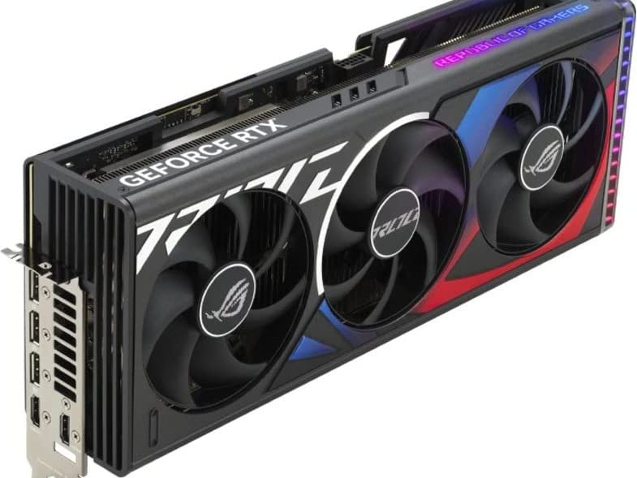 ASUS GeForce RTX 4080 16GB ROG STRIX OC GDDR6X Video Graphics Card GPU