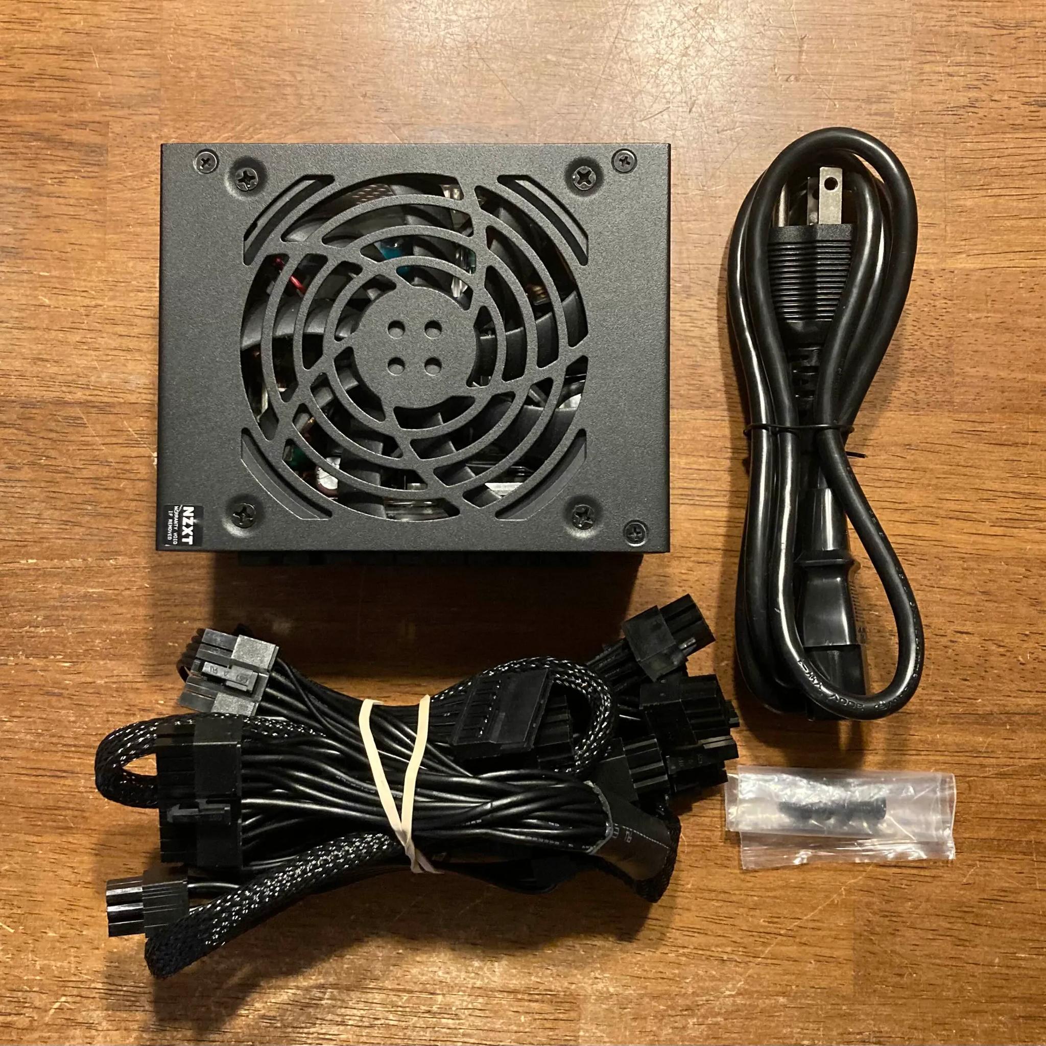 (READ) NZXT C750 750 Watt 80+ Gold Fully-Modular SFX Power Supply (NZXT H1 Refresh PSU)