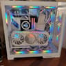 All White Gaming PC: i9 12900k paired with a Asus ROG Strix 3090