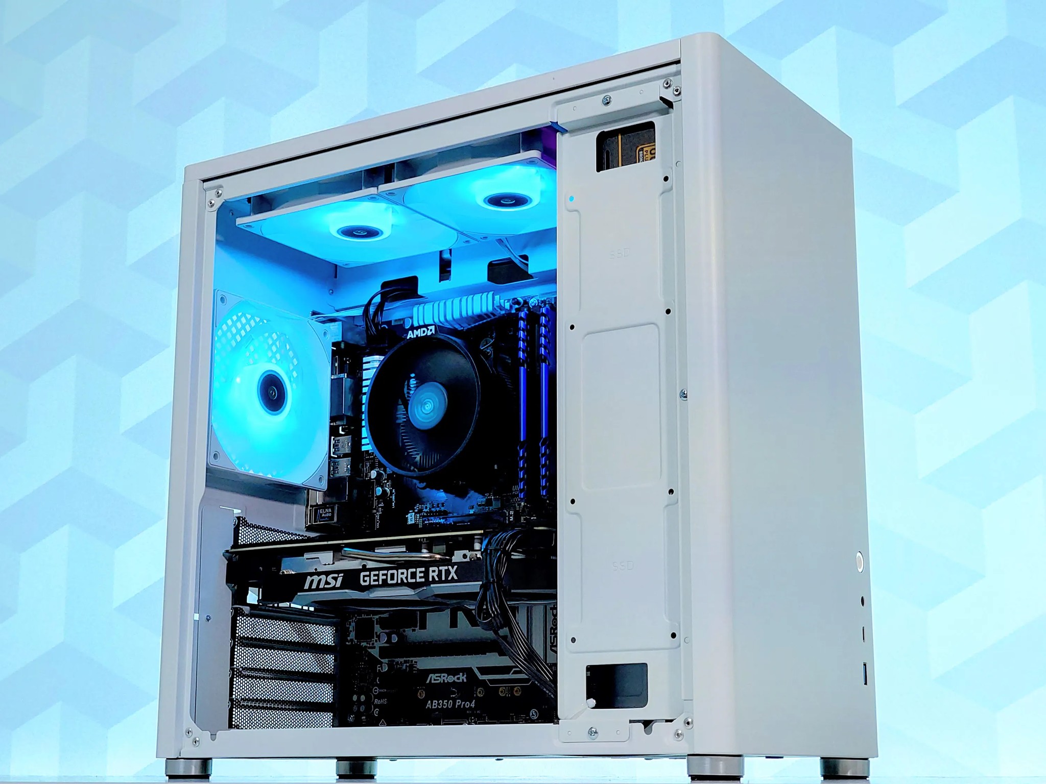 🤍✨Nvidia RTX 2060❇️AMD Ryzen 5 3500X 6-Core❇️16GB DDR4❇️1TB SSD