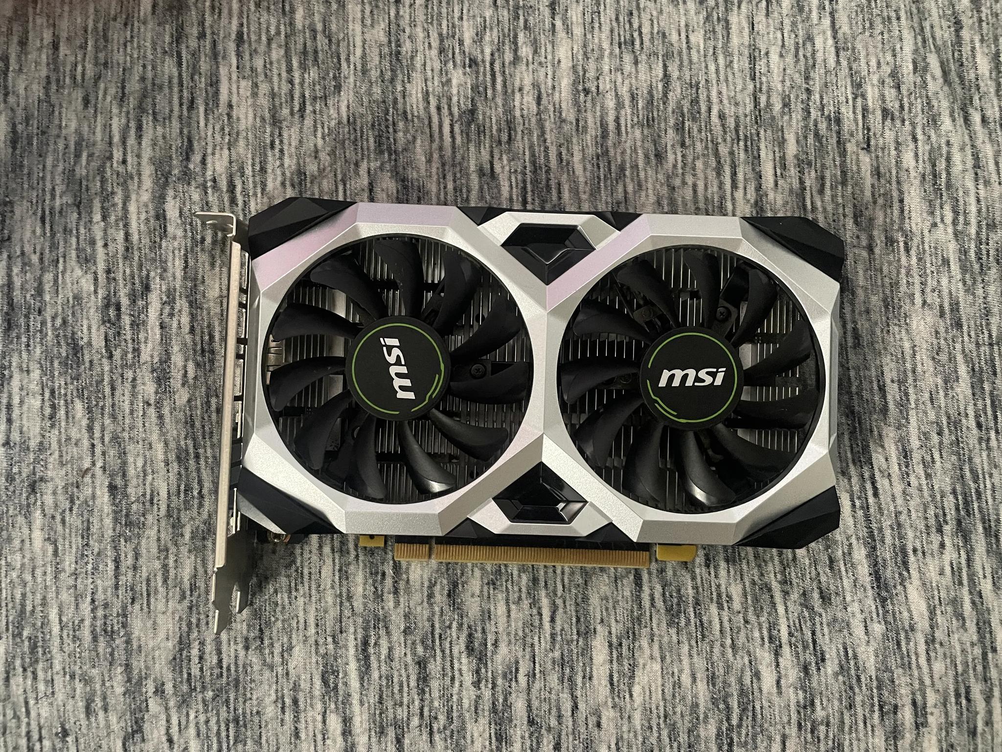 Budget gpu MSI Geforce GTX 1650 OC Ventus XS