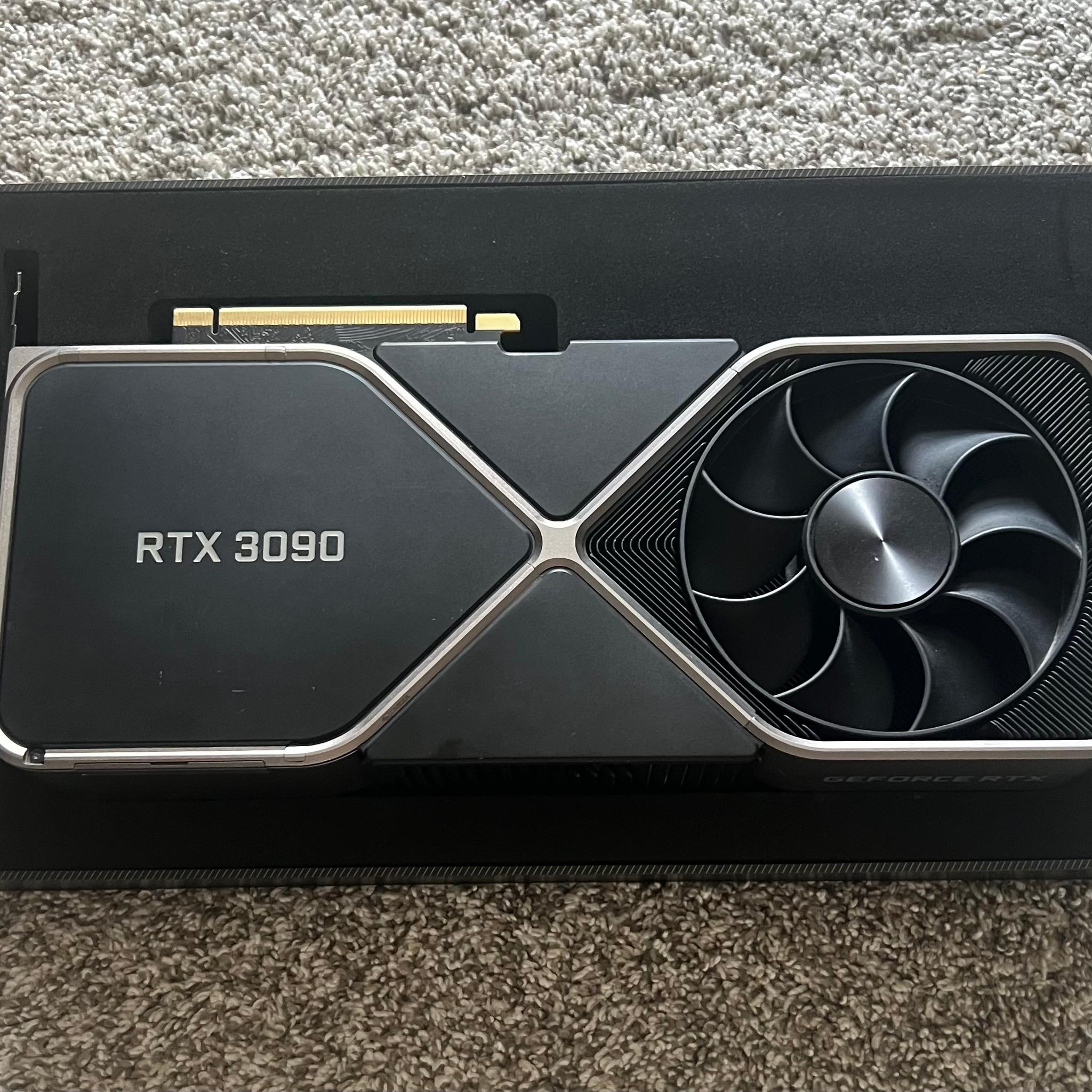 NVIDIA GeForce RTX 3090 Founders Edition 24GB GDDR6 Graphics Card