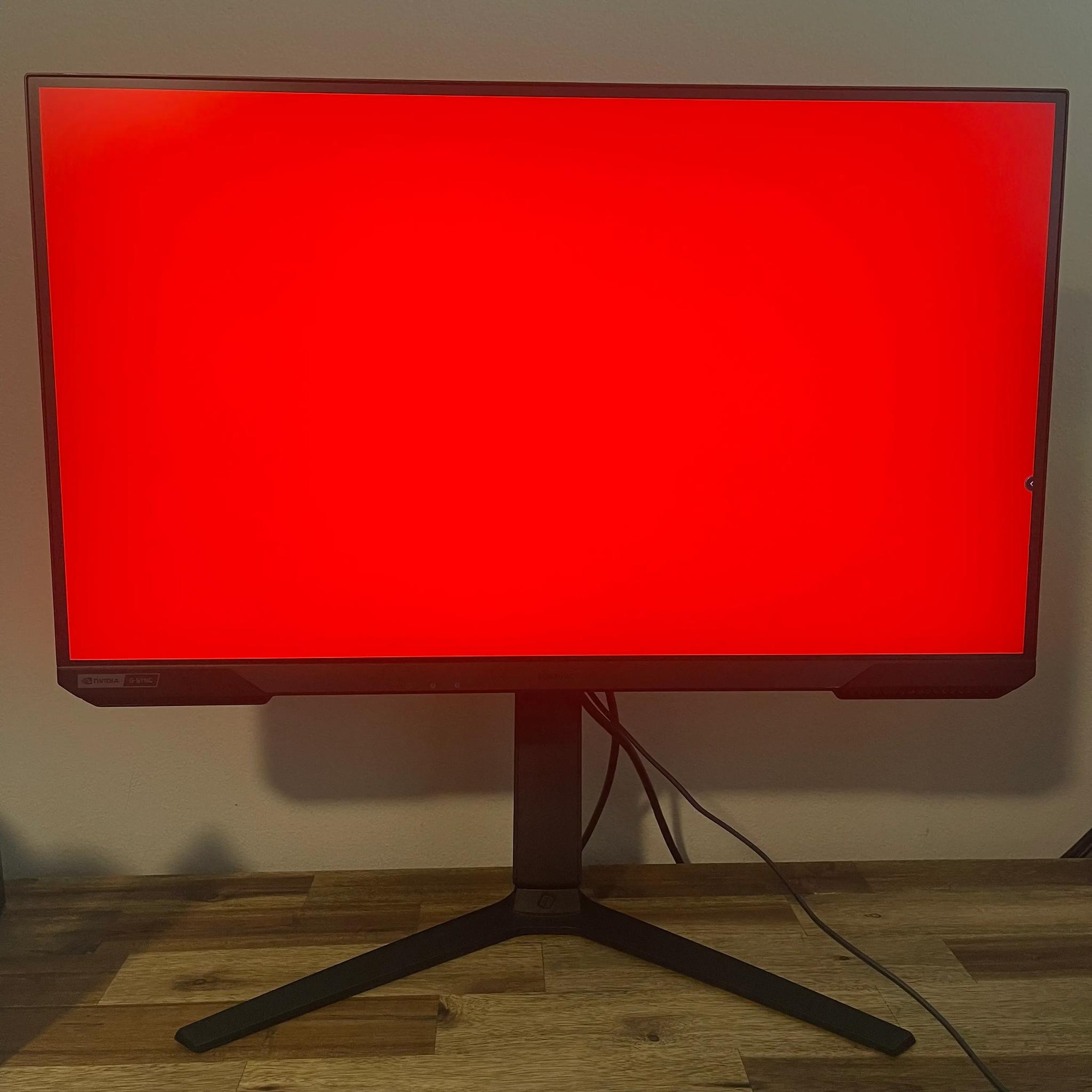Samsung 27" Flat QHD 2k 165Hz HDR10 Gsync and Freesync IPS 1ms Gaming Monitor - S27AG500PN