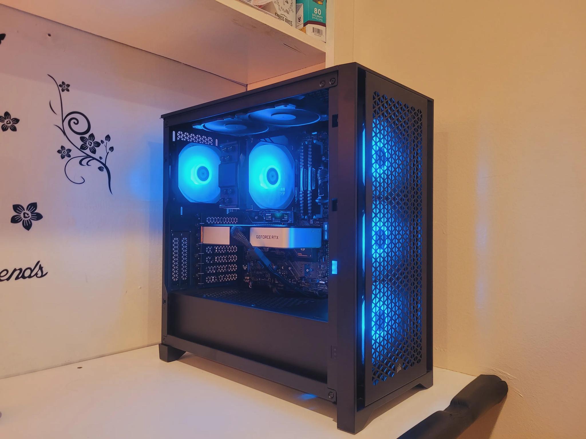 Wifi RTX Gaming PC | Ryzen 5 5600 | RTX 3060ti 8GB | 32GB DDR4 | 1TB SSD Gaming 1080p Gaming PC