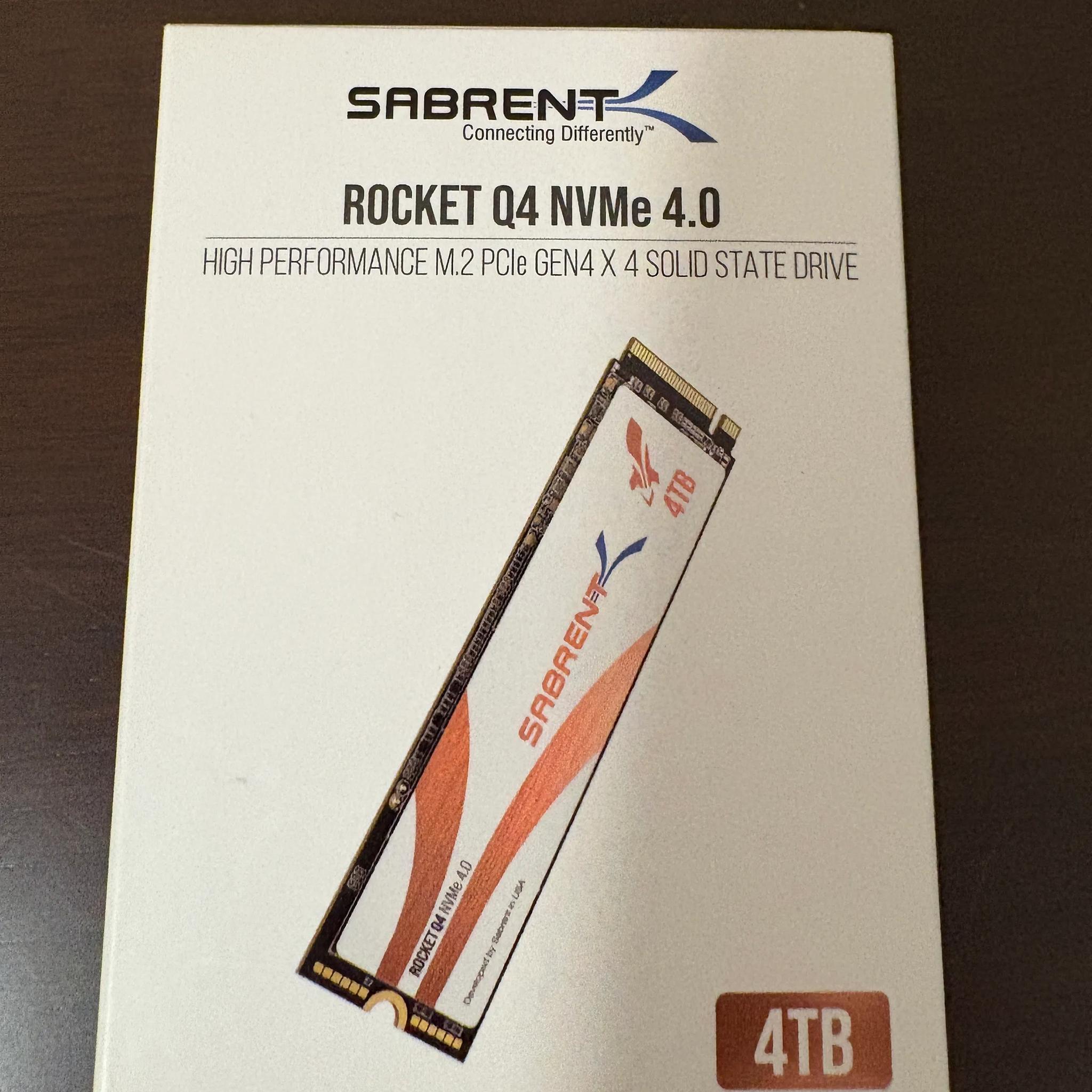 Sabrent Rocket Q4 - 4TB