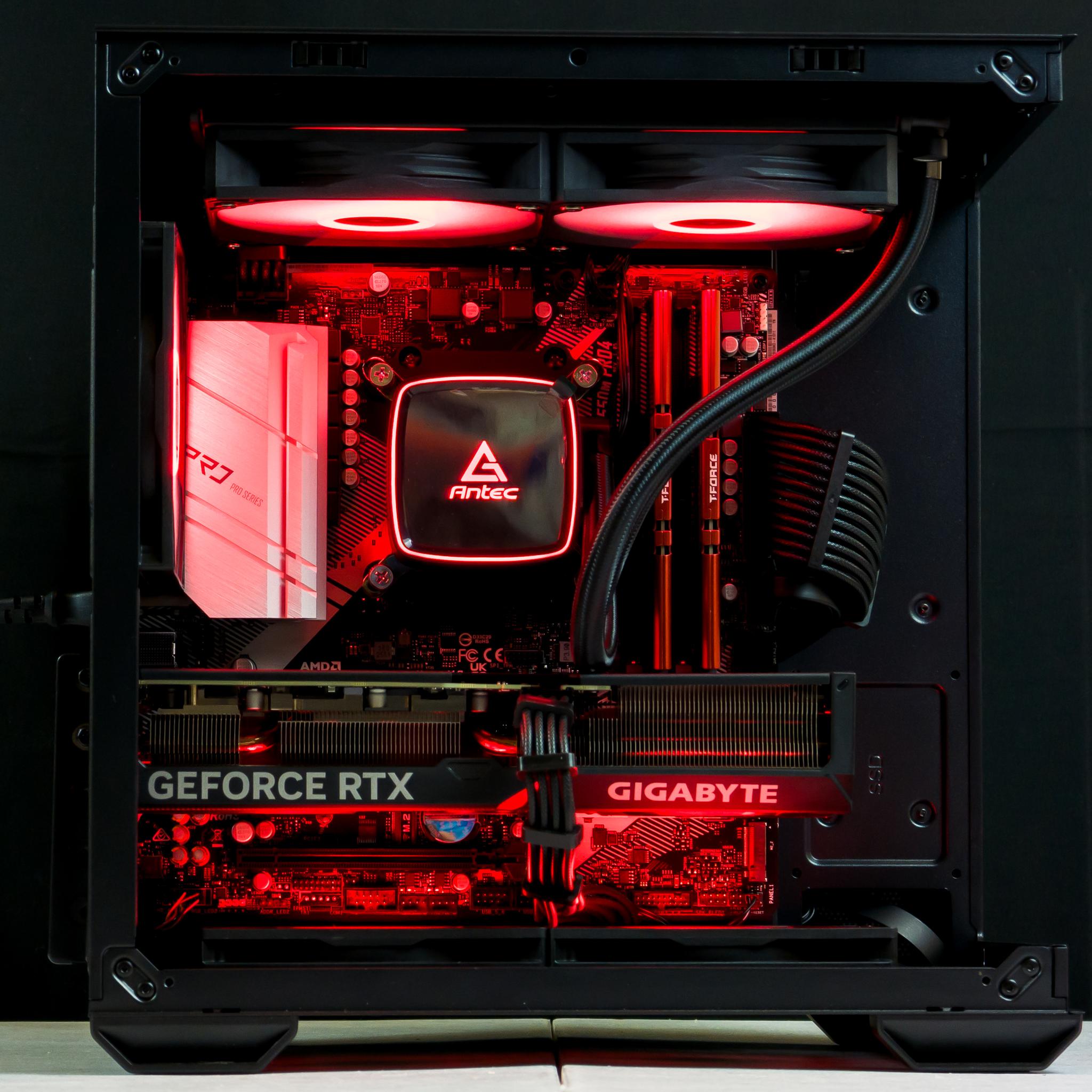 ❤️🖤 RTX 4070 / Ryzen 7 5800X / 32GB Gaming PC 🖤❤️