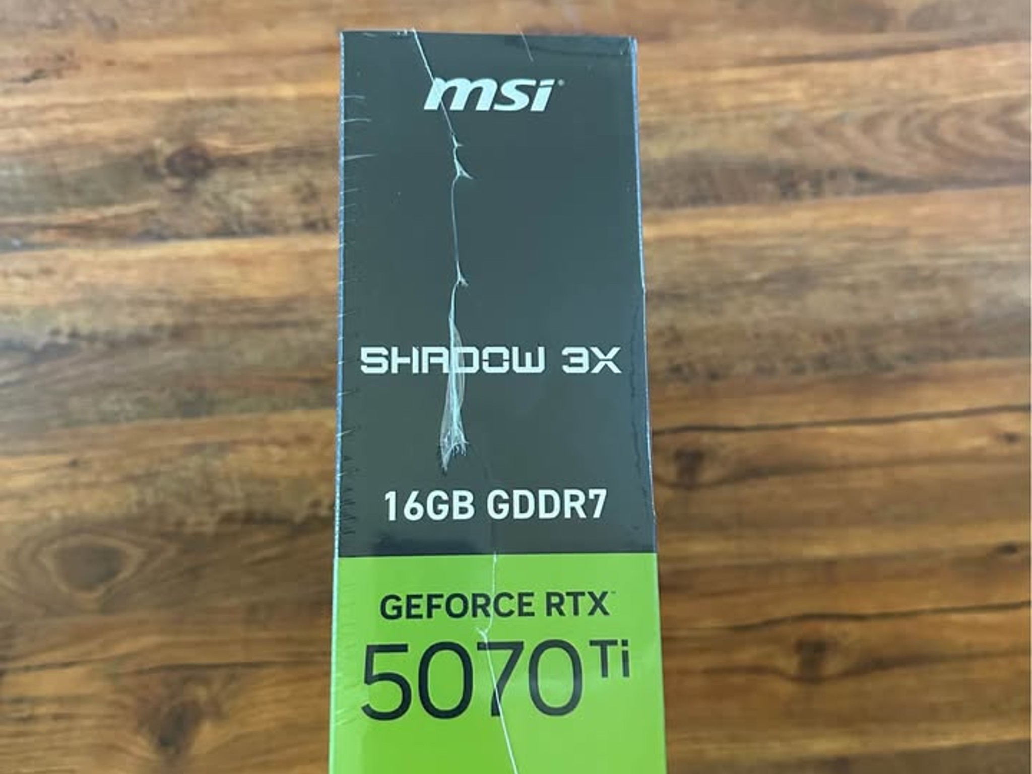 BNIB MSI RTX 5070 Ti 16G SHADOW 3X OC