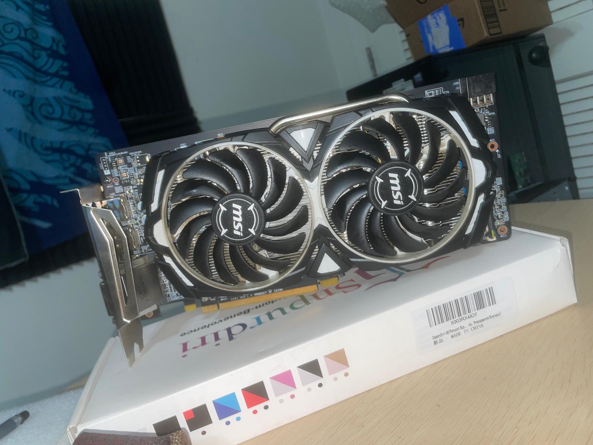 MSI Armor Radeon RX580 OC 4 GB