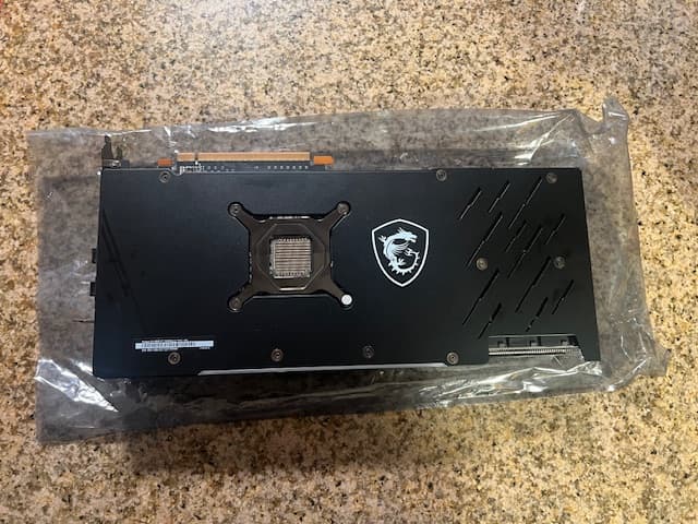MSI AMD Radeon RX 6900 XT Gaming X Trio Triple-Fan 16GB GDDR6 PCIe 4.0 Graphics Card