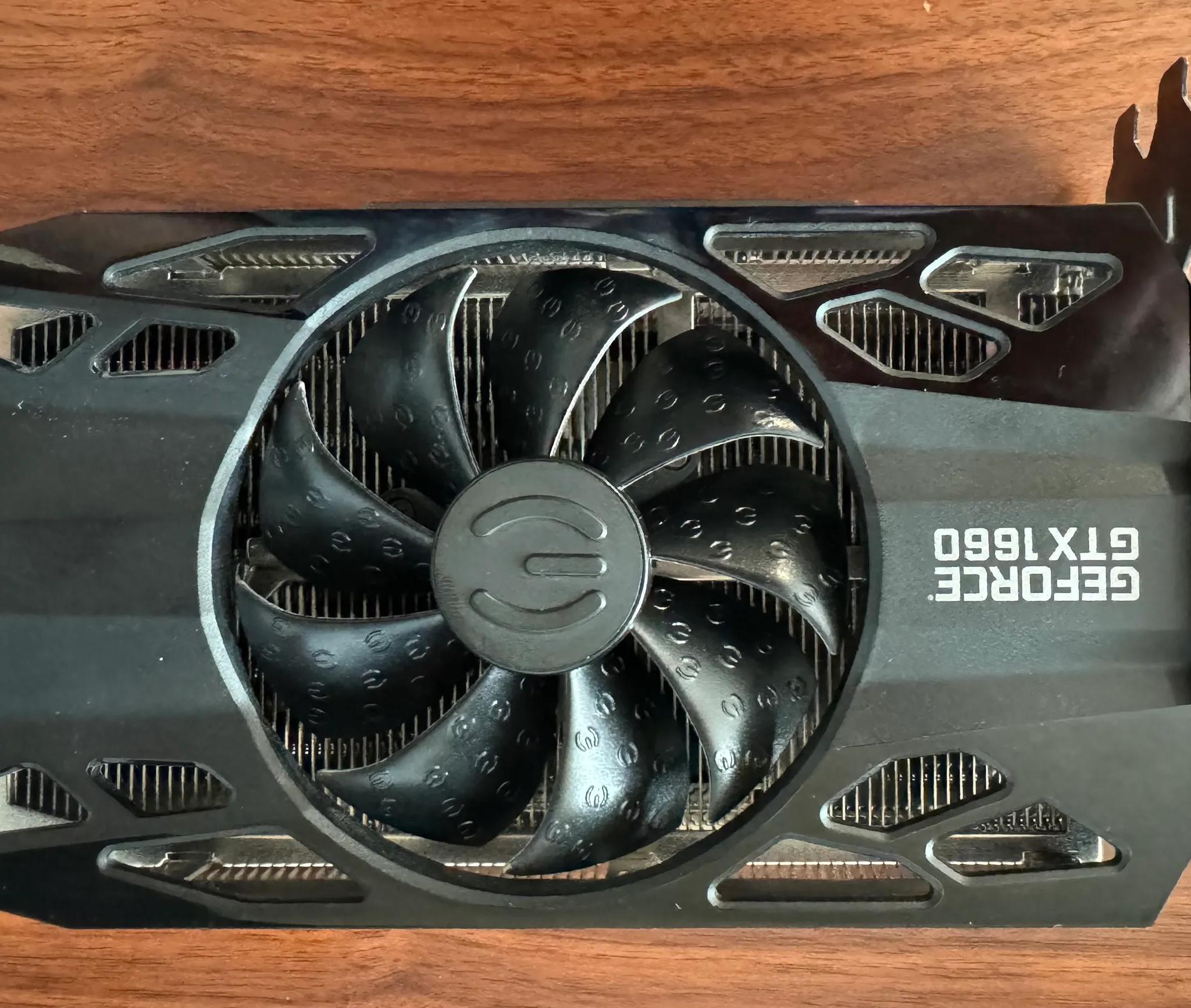 NVIDIA EVGA GEFORCE GTX 1660 6GB