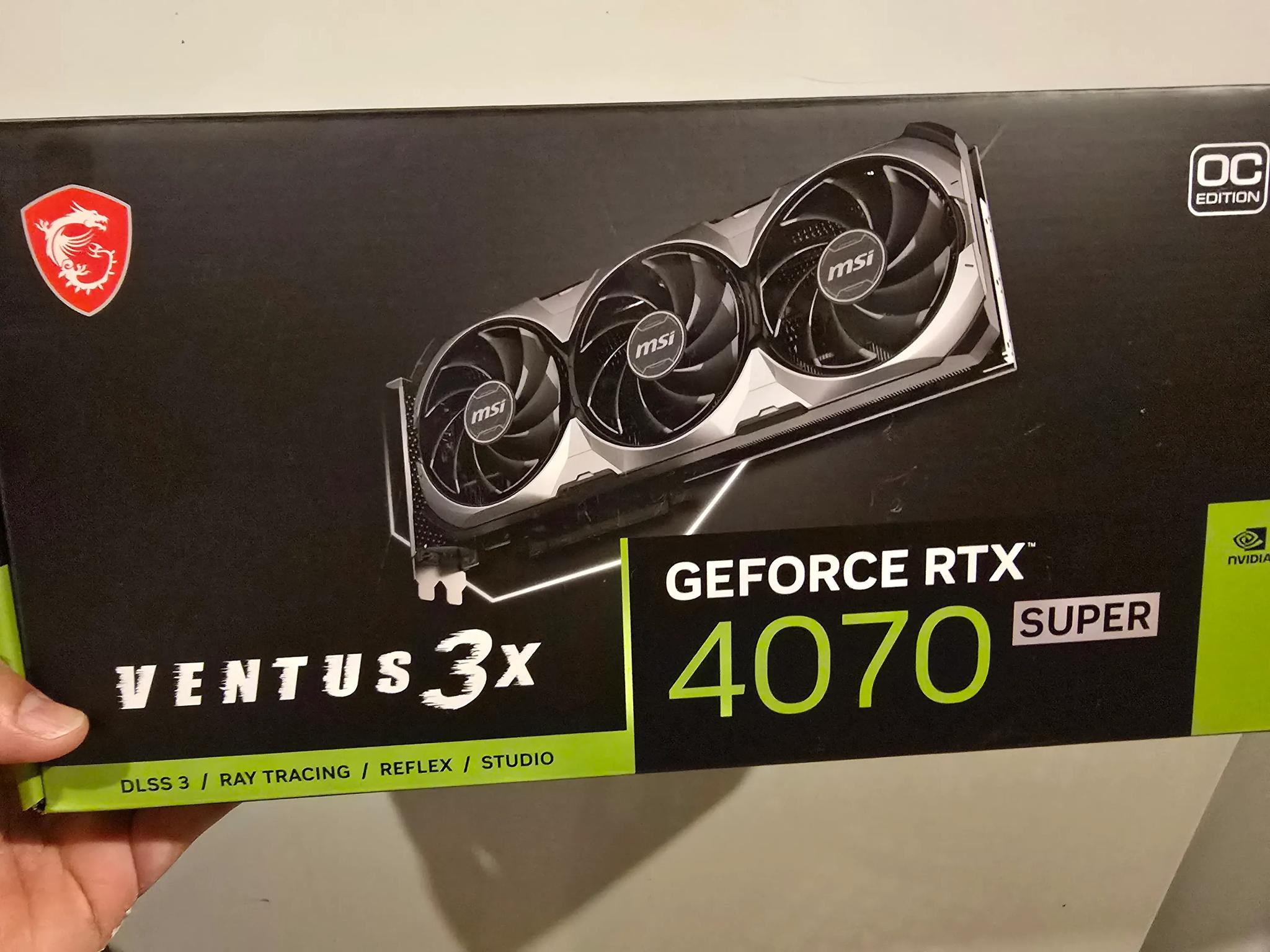 MSI 4070 Super 12gb