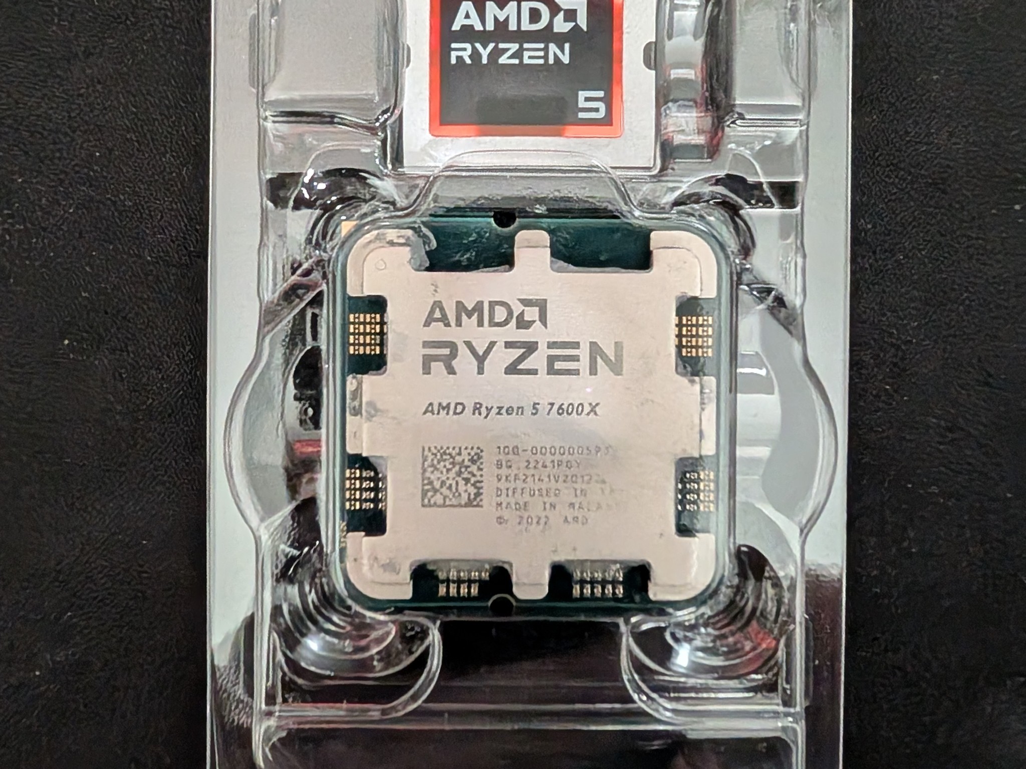 AMD Ryzen 5 7600X Processor (Used, in Box)