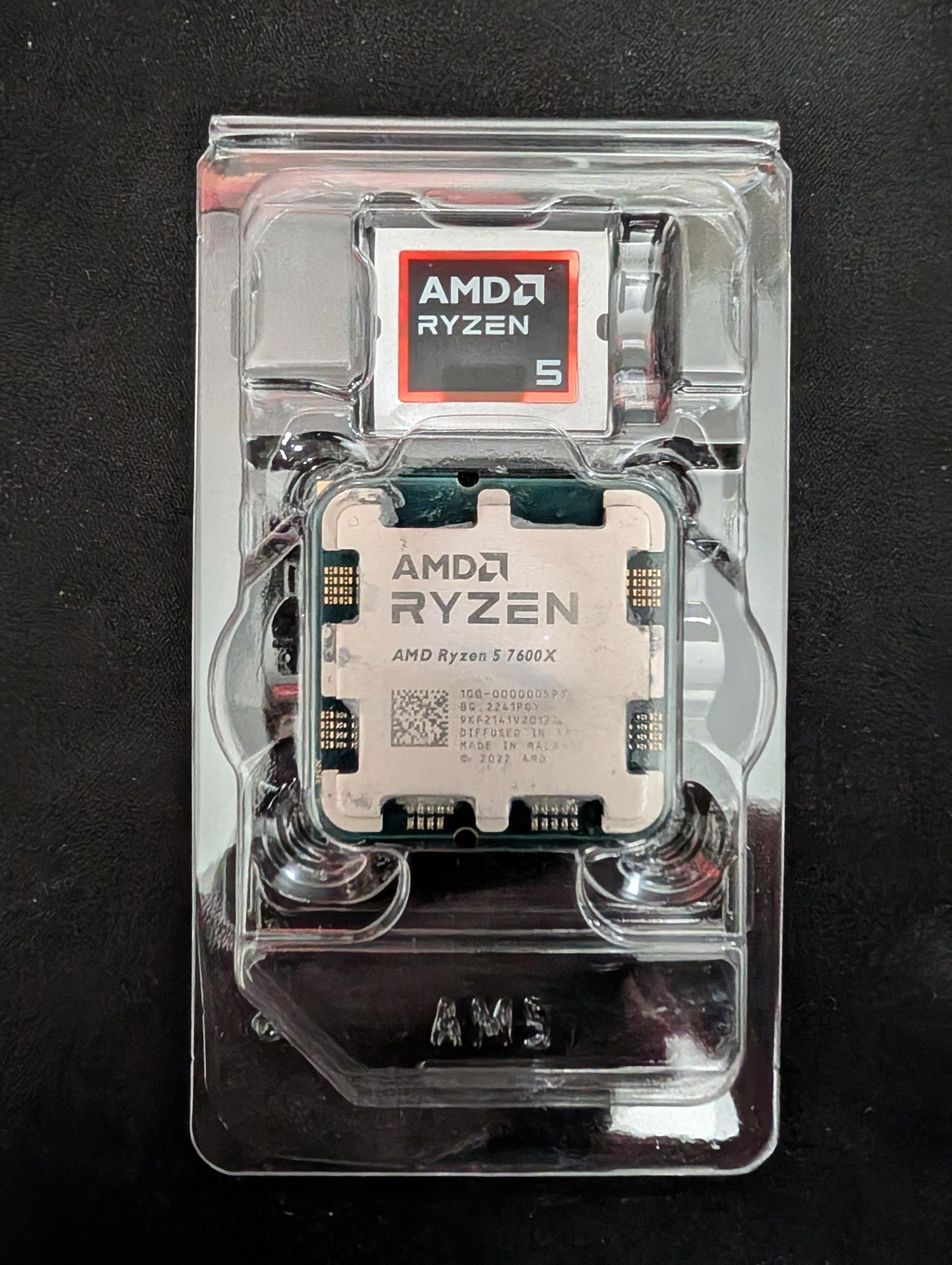 AMD Ryzen 5 7600X Processor (Used, in Box)