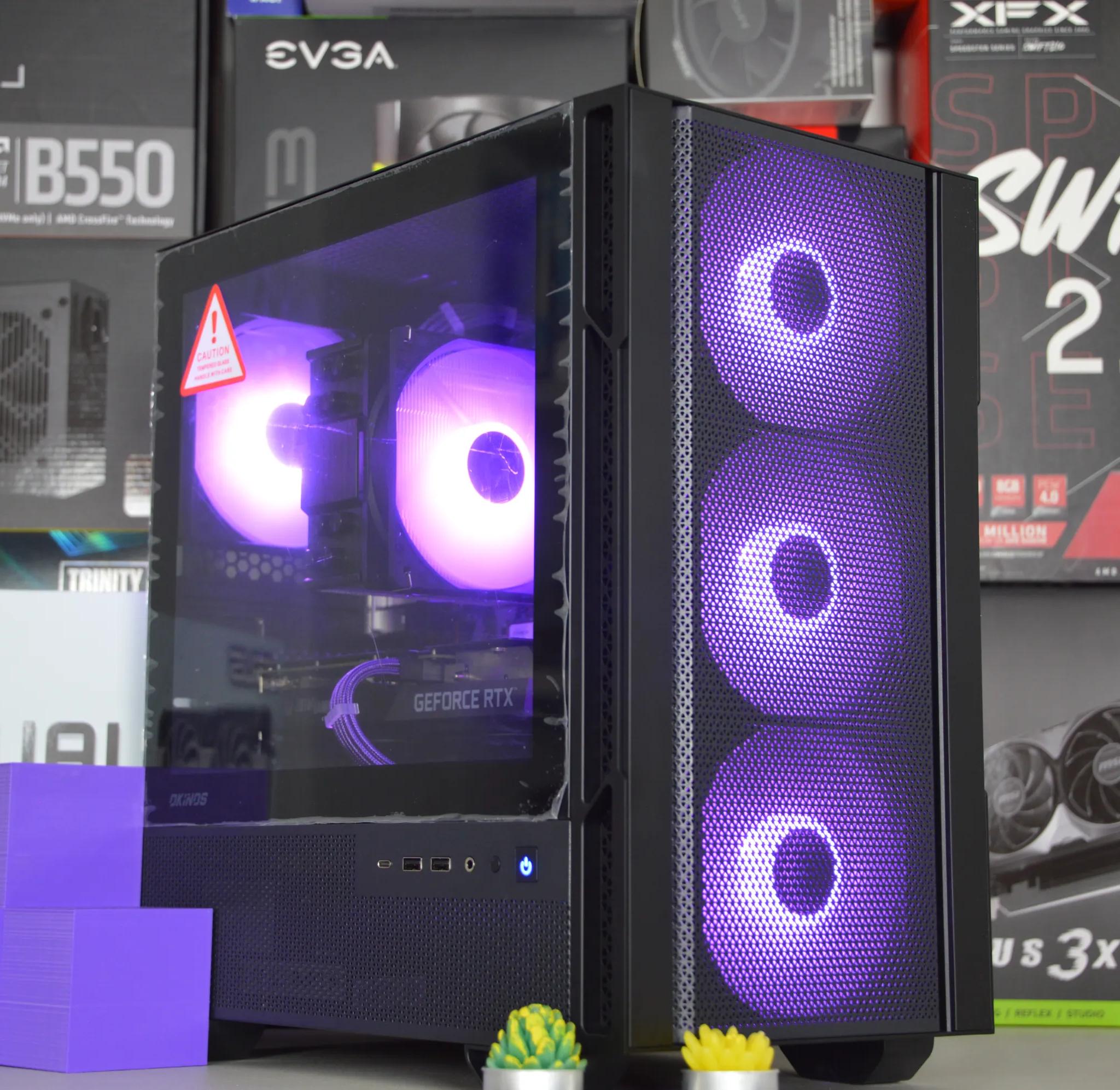 🔮⚫| RTX 3060 12GB | Ryzen 5 5500 | 32GB DDR4 RAM | 1TB NVME SSD | Royal Darkness 2.0 |