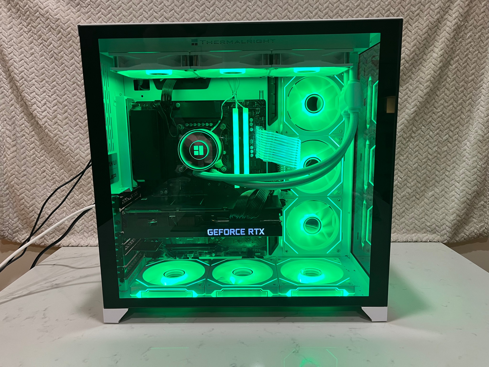 RTX 3080 + i7-12700 | 32GB DDR5 | 1TB Gen4 SSD | White Gaming PC