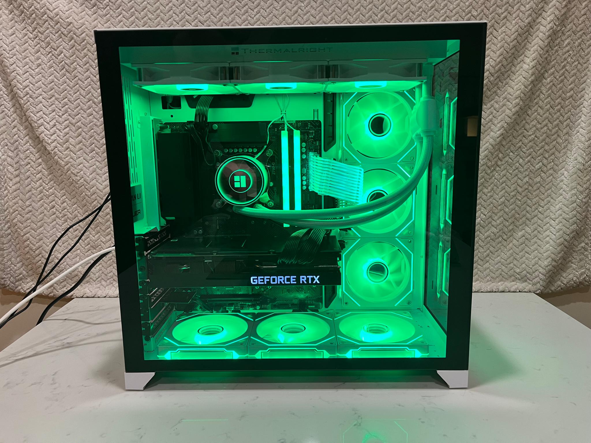 RTX 3080 + i7-12700 | 32GB DDR5 | 1TB Gen4 SSD | White Gaming PC