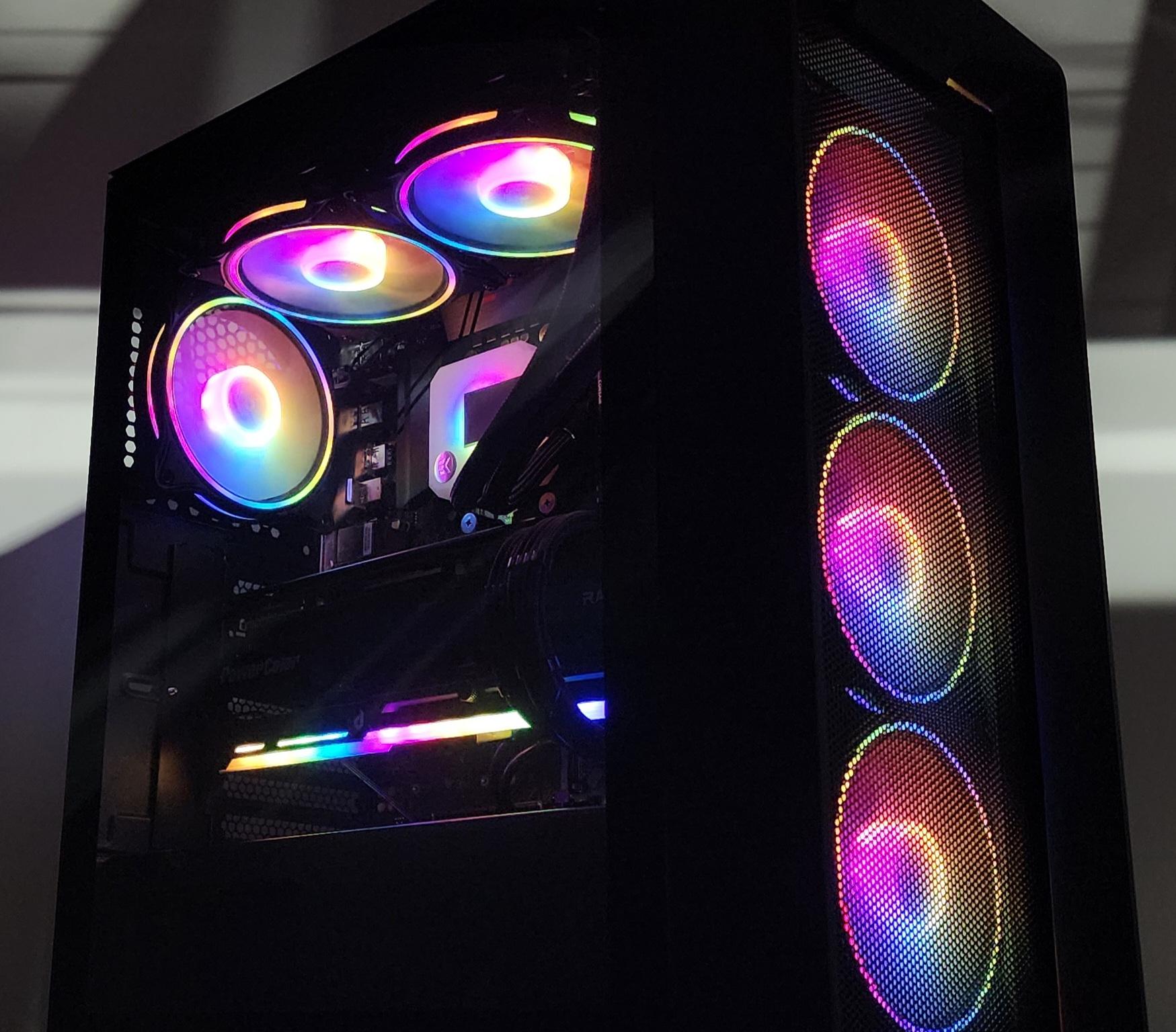 Gaming PC Ryzen 9 5950X 32GB RAM 1TB SSD RX 7900 GRE 16GB Windows 11 Computer