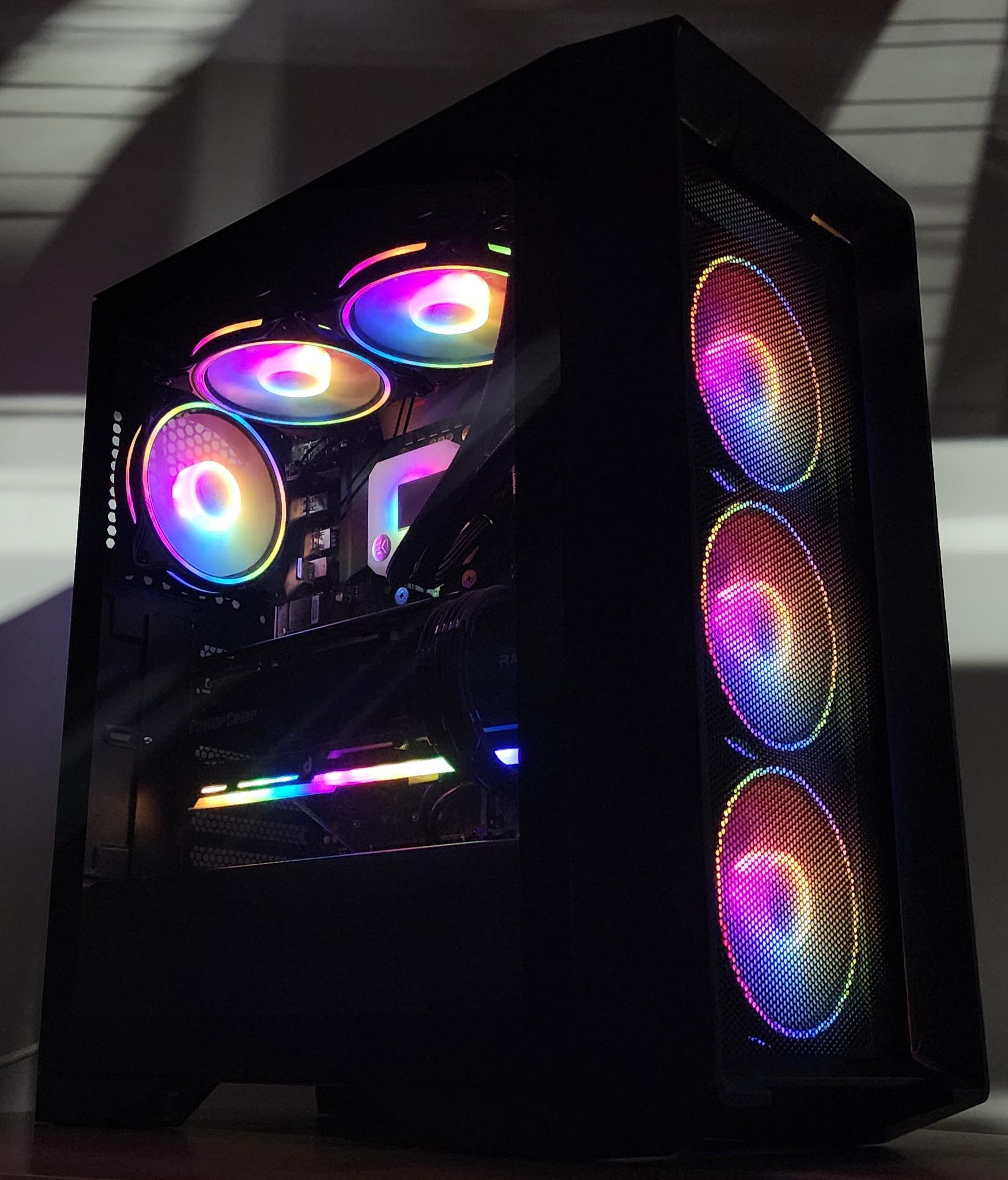 Gaming PC Ryzen 9 5950X 32GB RAM 1TB SSD RX 7900 GRE 16GB Windows 11 Computer