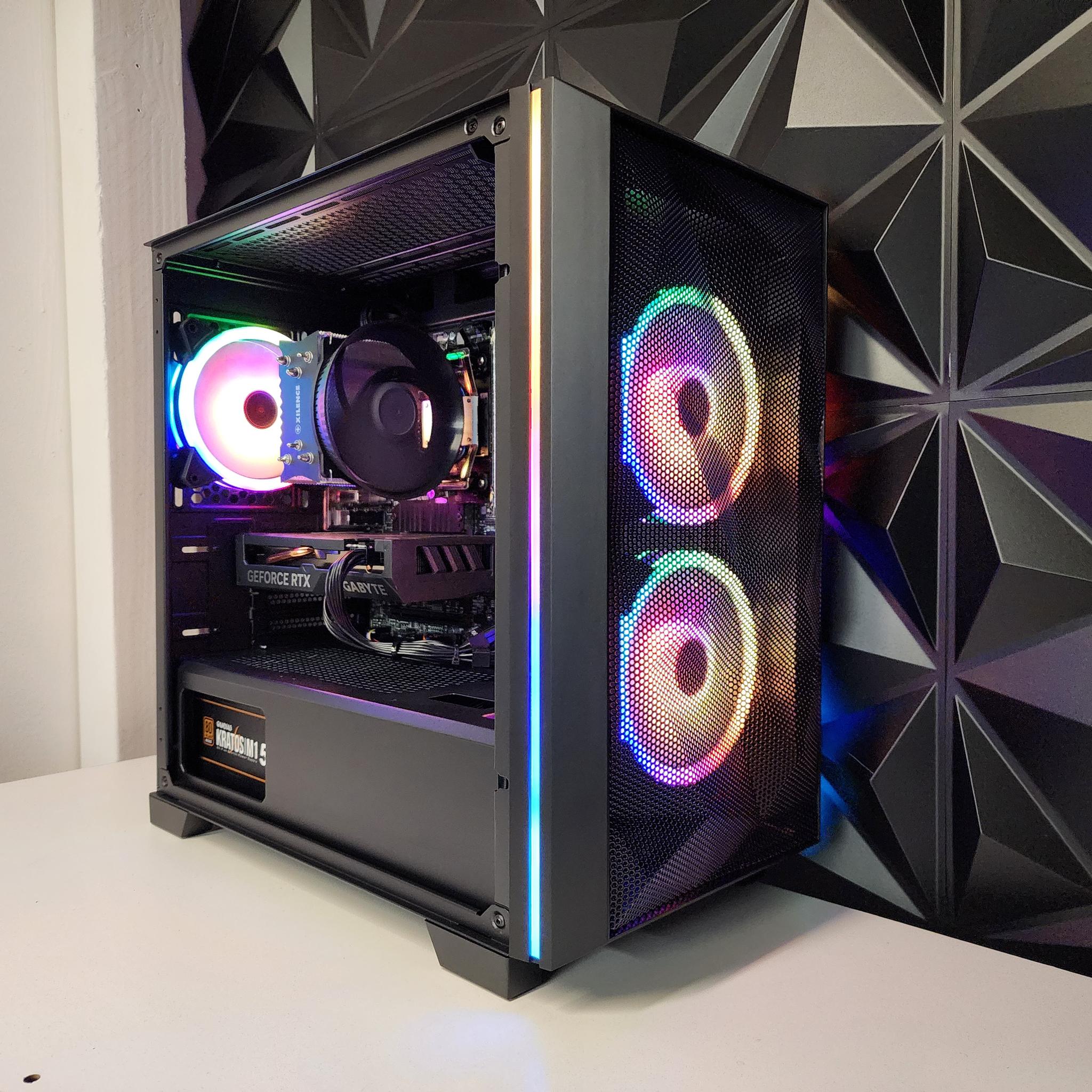 MATX GAMING PC - RTX 4060, R5 3600, 16GB DDR4, 512GB NVME